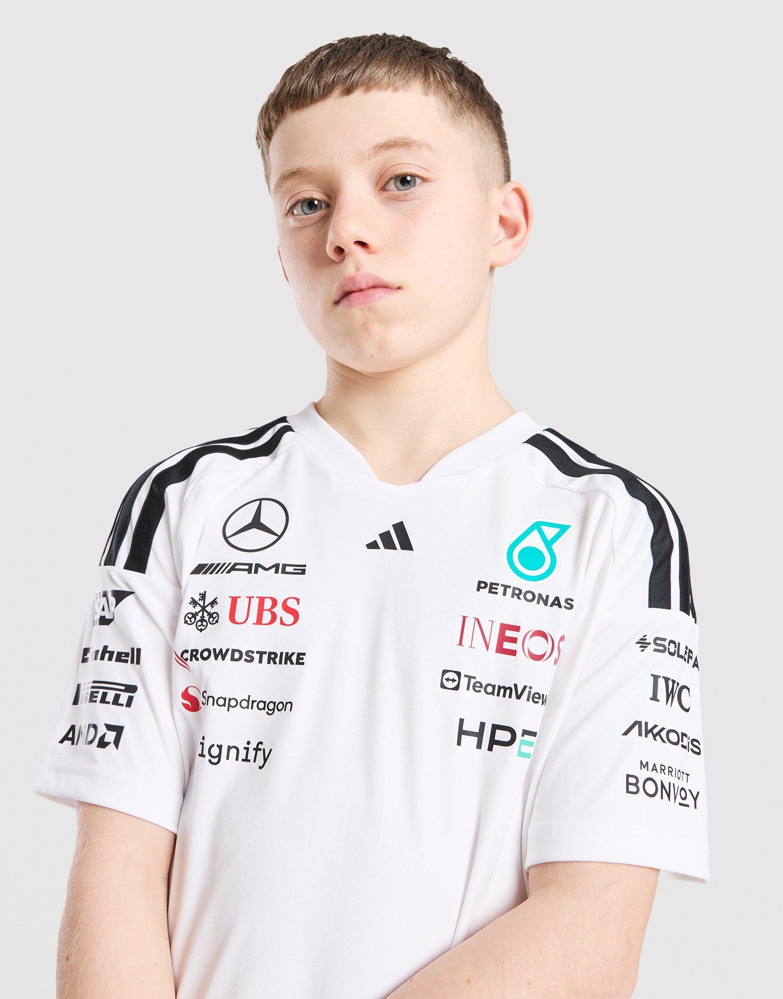 adidas Mercedes AMG Petronas Formula 1 Driver Shirt Jnr