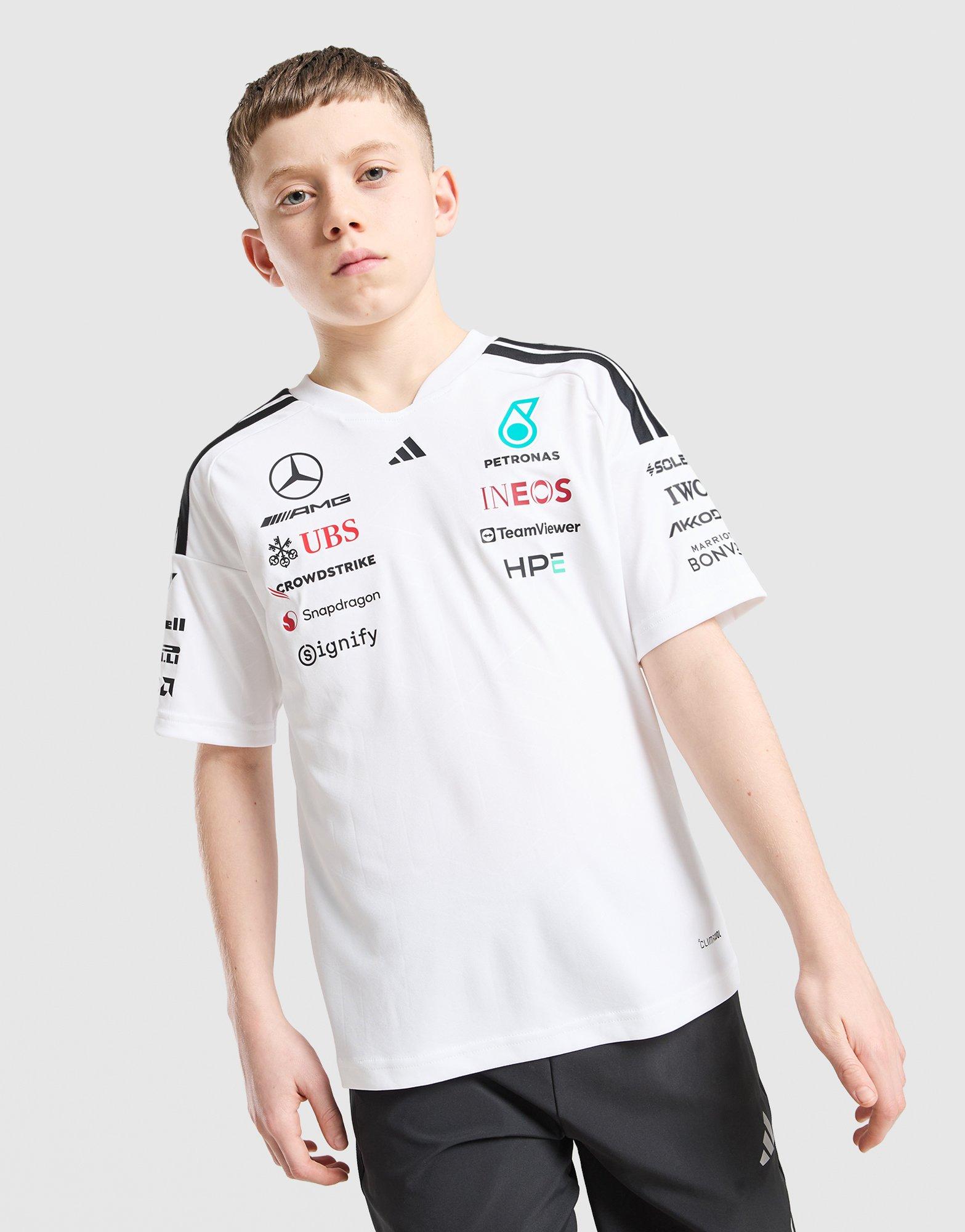 adidas Mercedes AMG Petronas Formula 1 Driver Shirt Jnr
