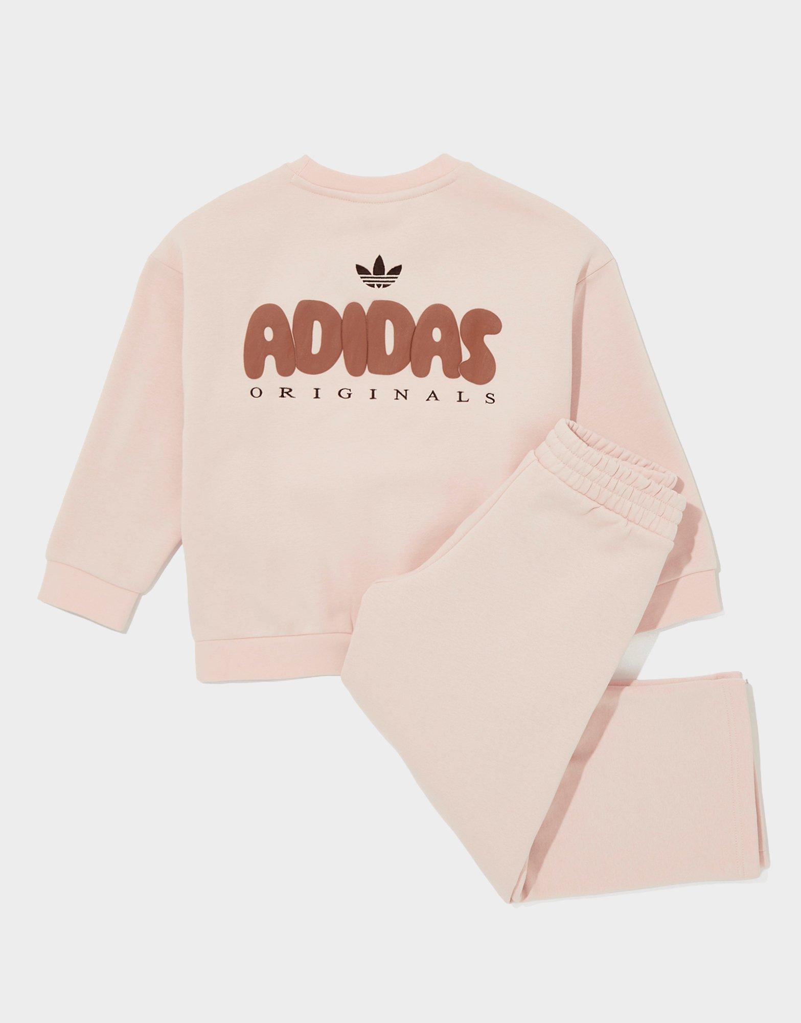 adidas Originals Girls' Bubble Crew Tracksuit Children
