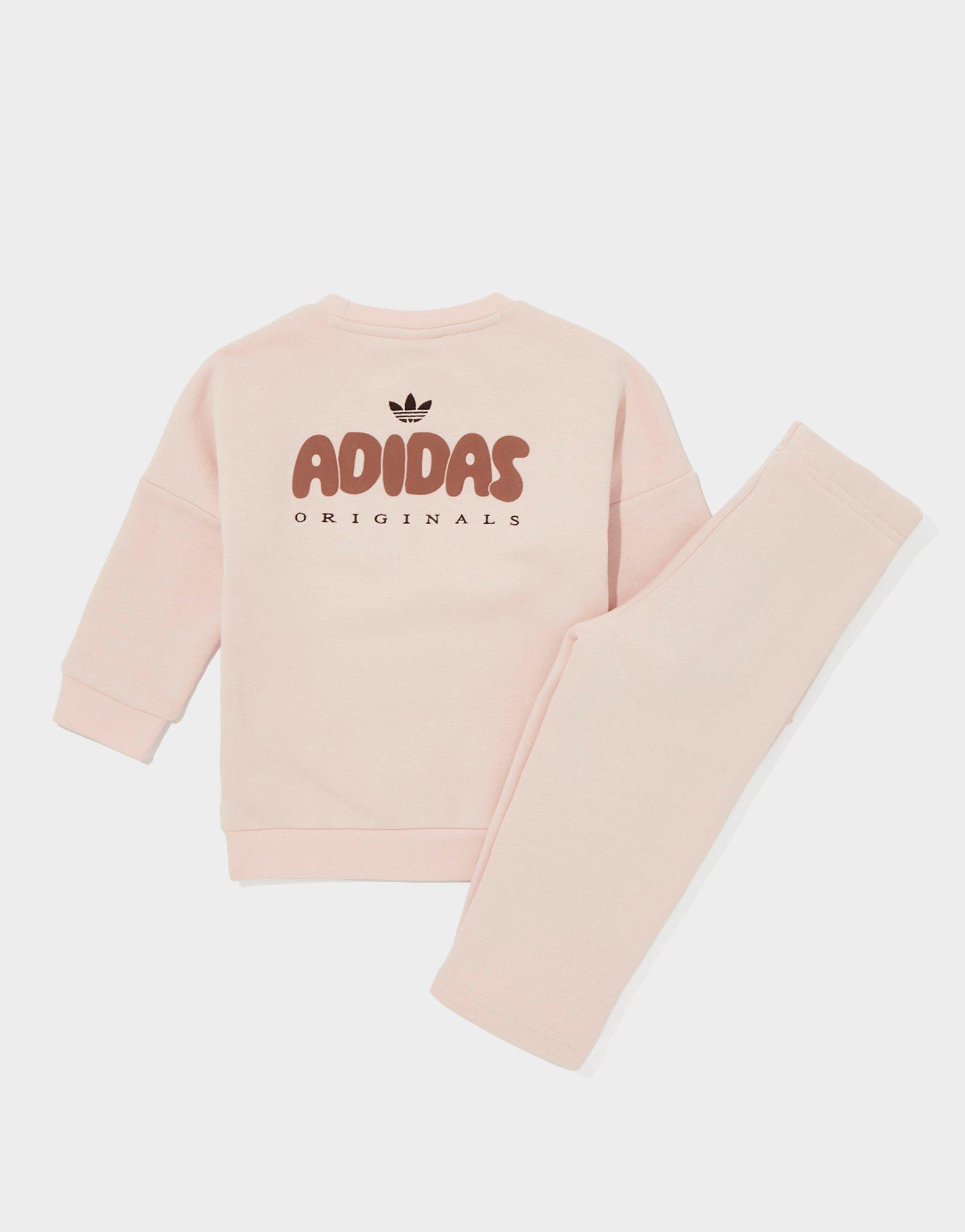 adidas Originals Girls' Bubble Crew Tracksuit Infant
