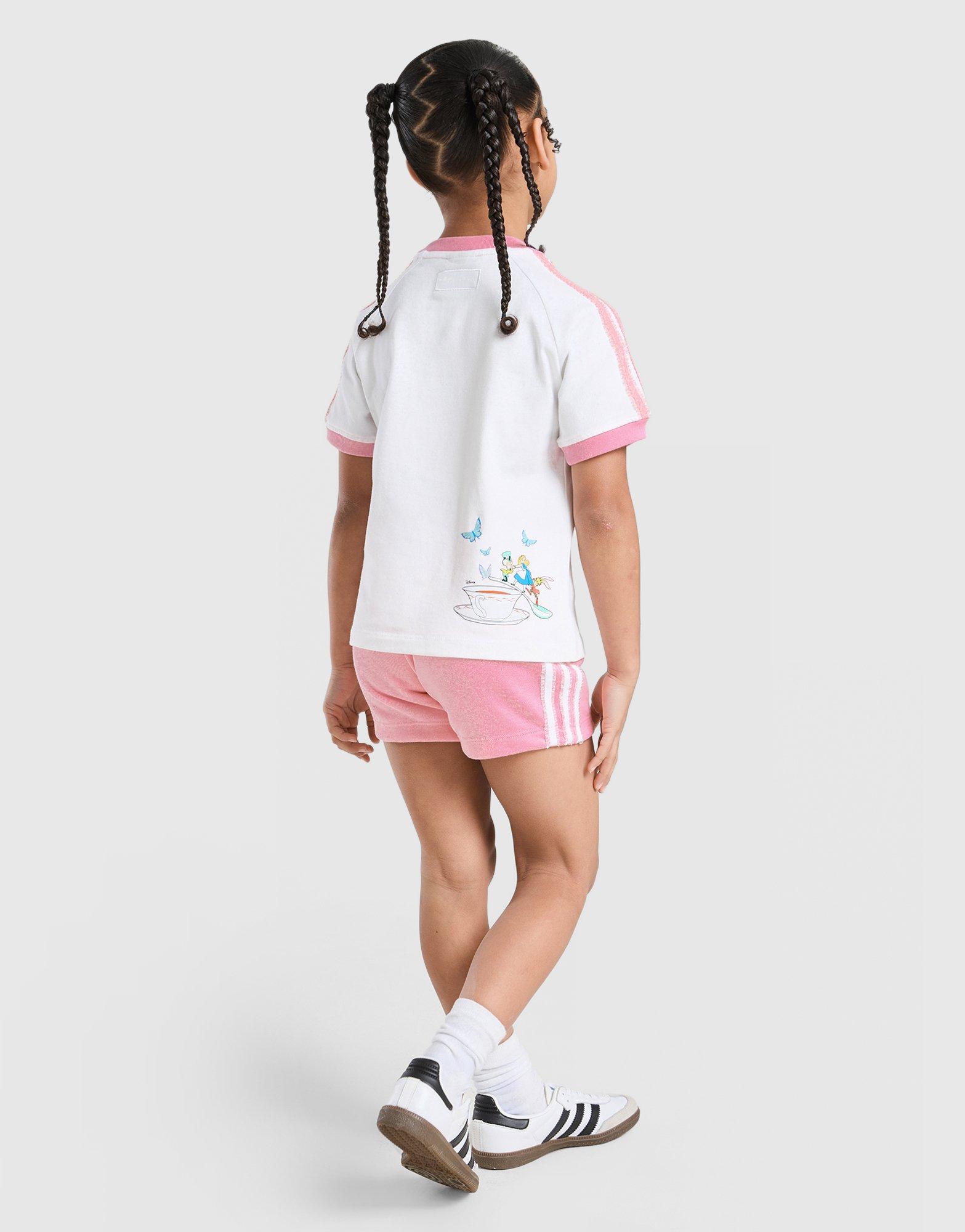 adidas Originals Alice In Wonderland T-Shirt/Shorts Set Children
