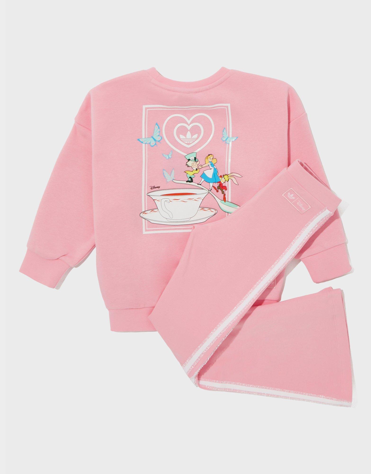 adidas Originals x Disney Alice In Wonderland Crew Set Children