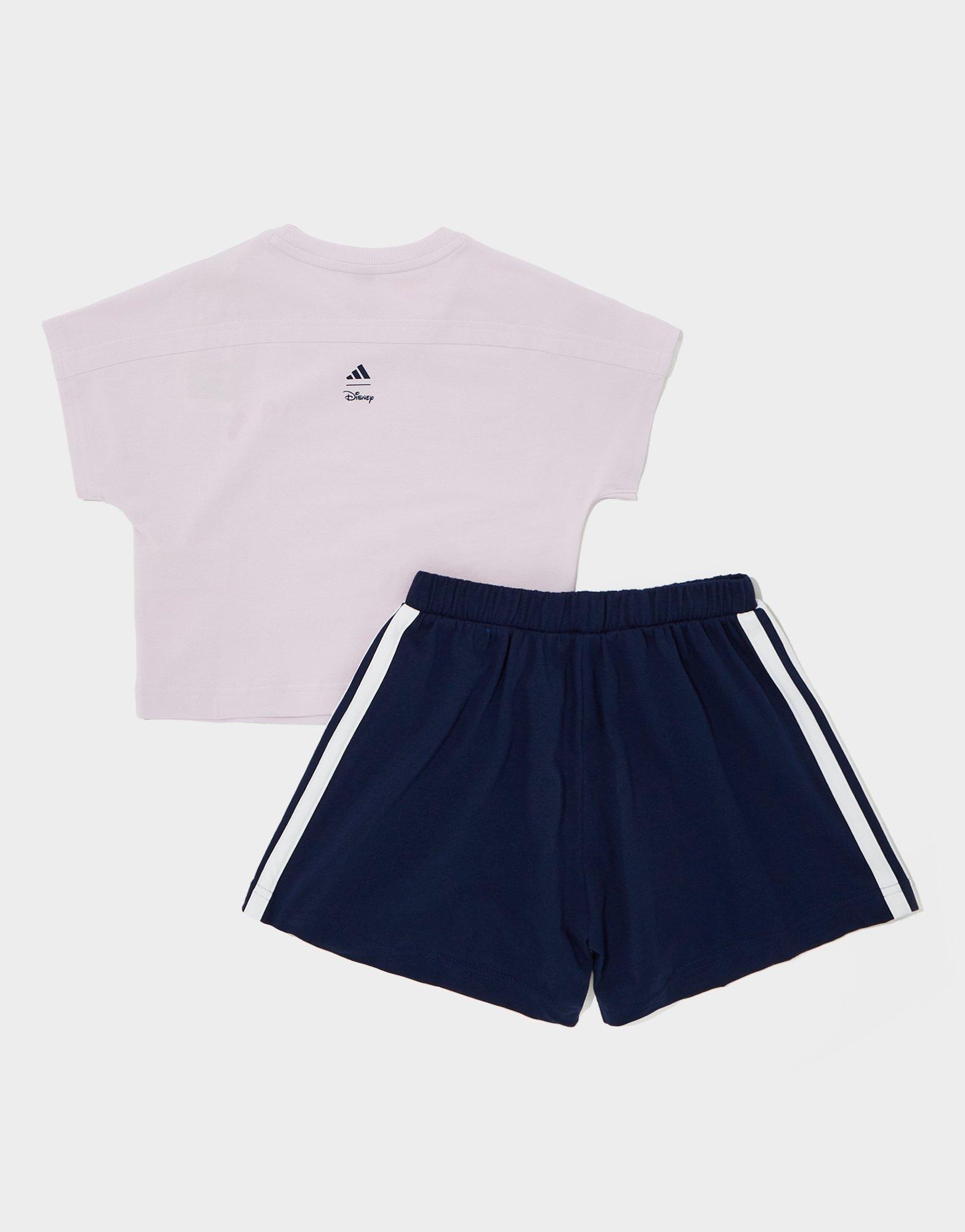 adidas Originals Girls' Frozen T-Shirt/Shorts Set Children