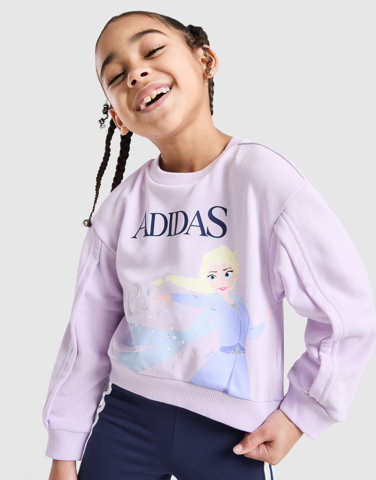 adidas Girls' Frozen Crew Tracksuit Children