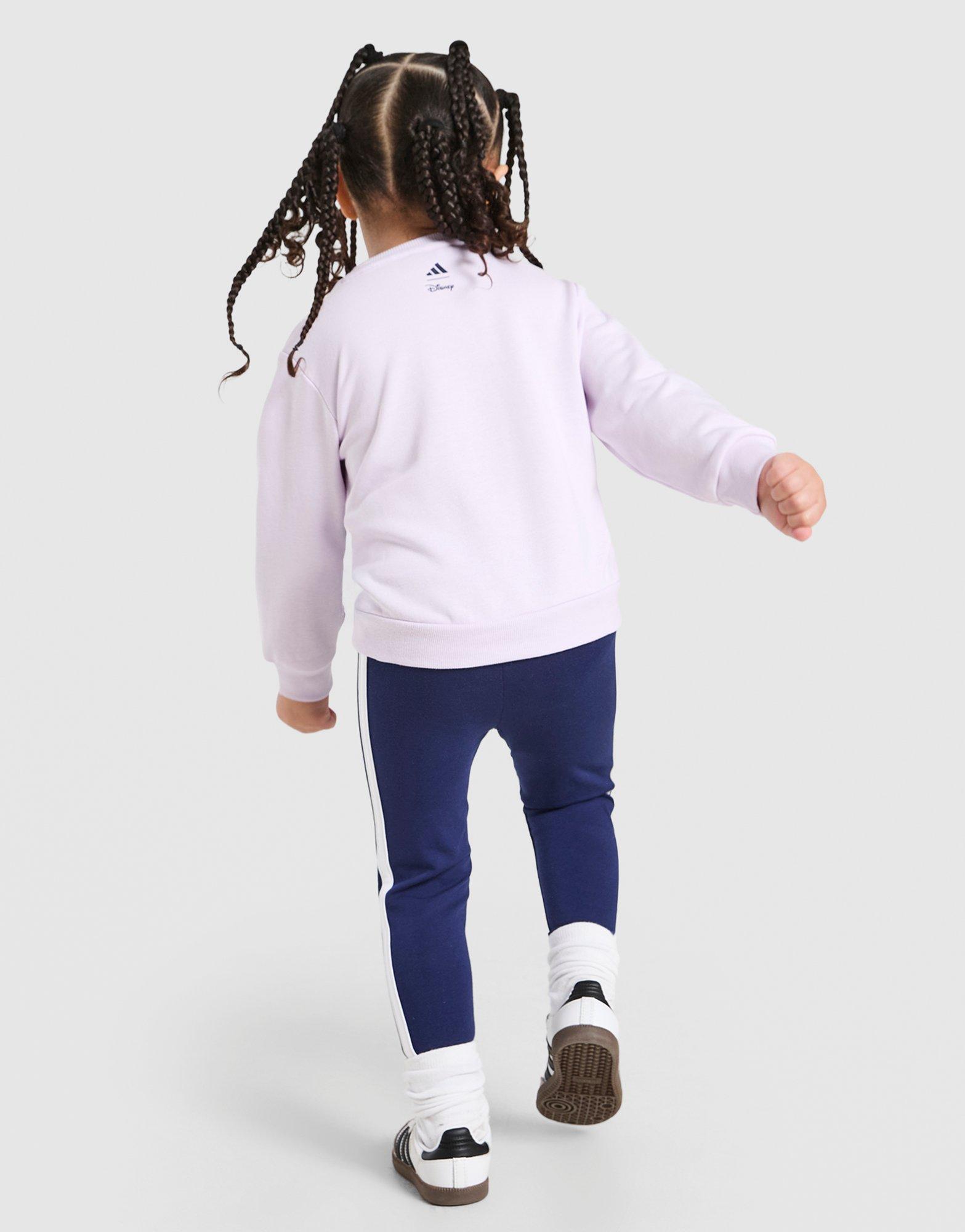 adidas x Disney Girls' Frozen Crew Set Infant
