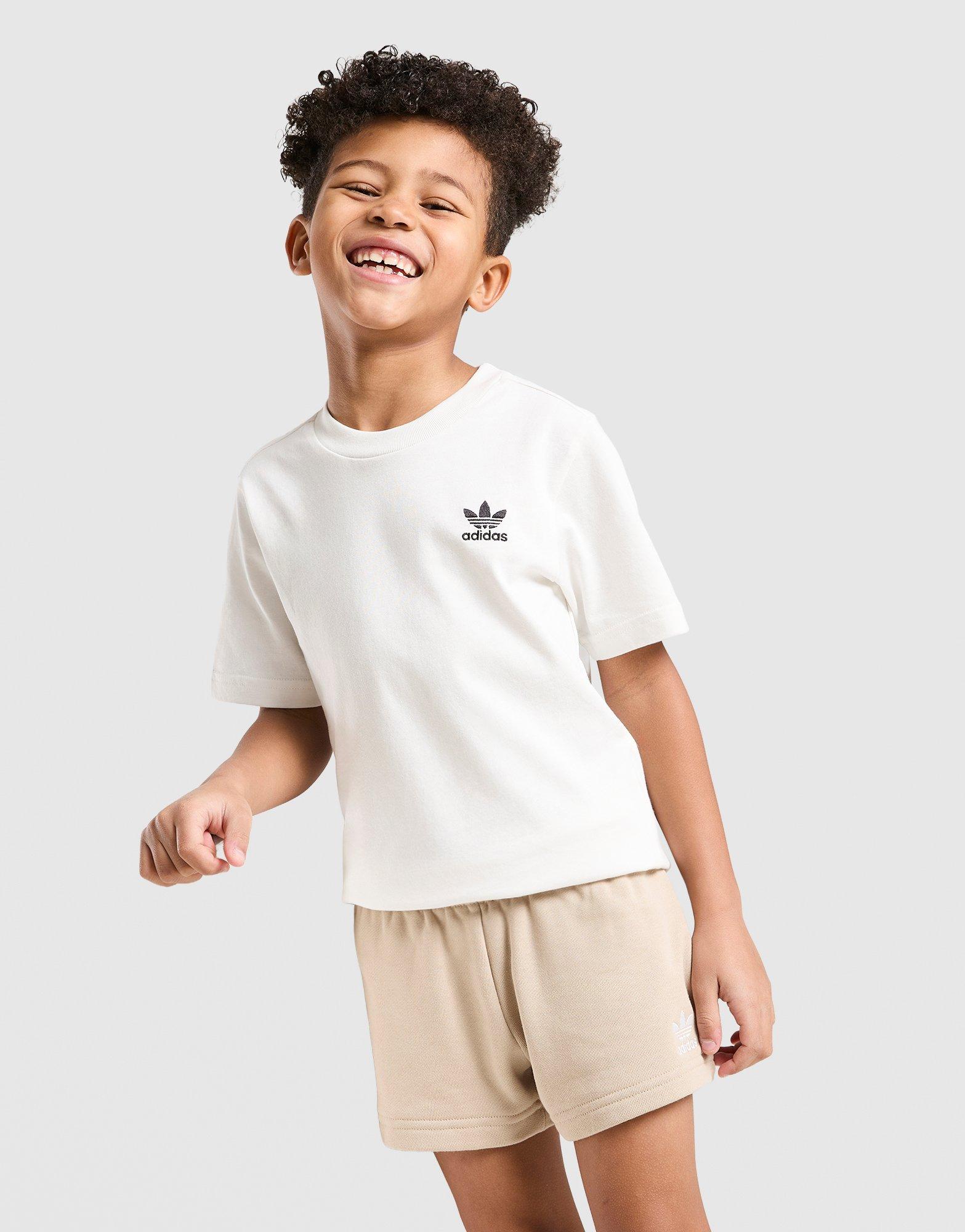 adidas Originals Trefoil Essentials T-Shirt/Shorts Set Children