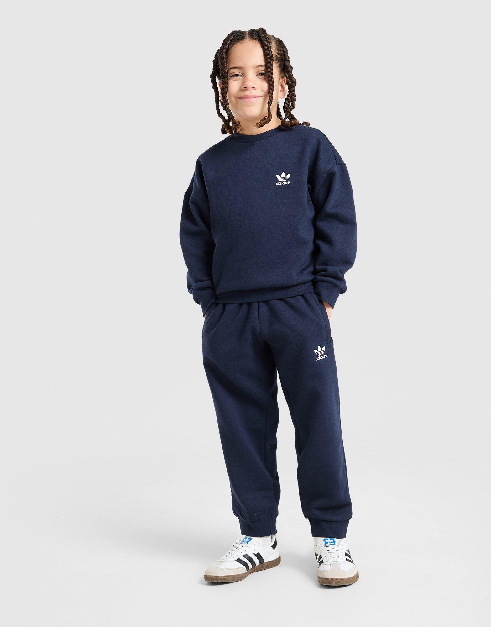 adidas Originals Trefoil Essential Crew Trainingsanzug Kleinkinder