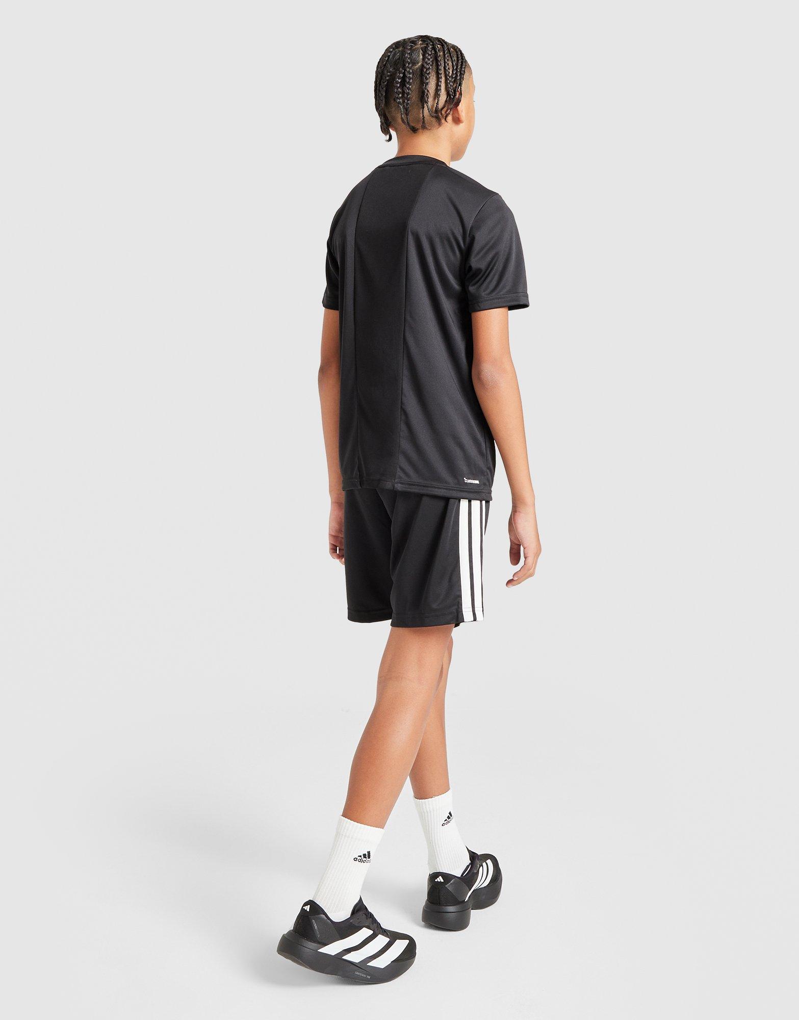 adidas Badge of Sport Core T-Shirt/Shorts Set Junior