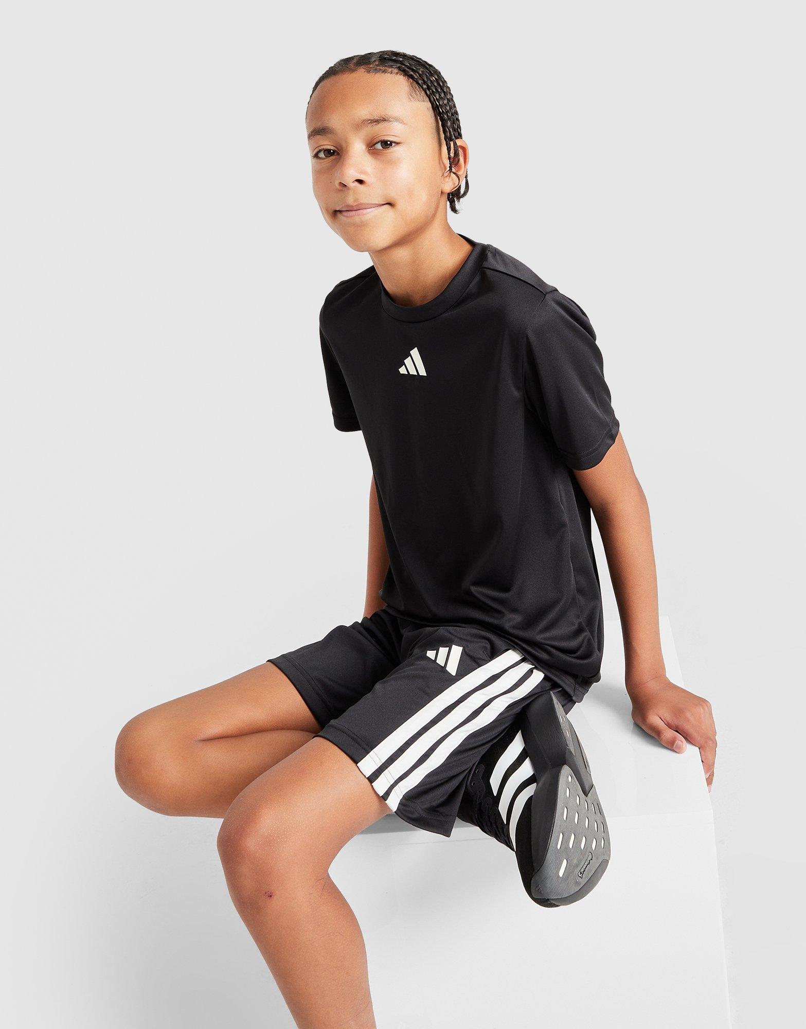 adidas Badge of Sport Core T-Shirt/Shorts Set Junior