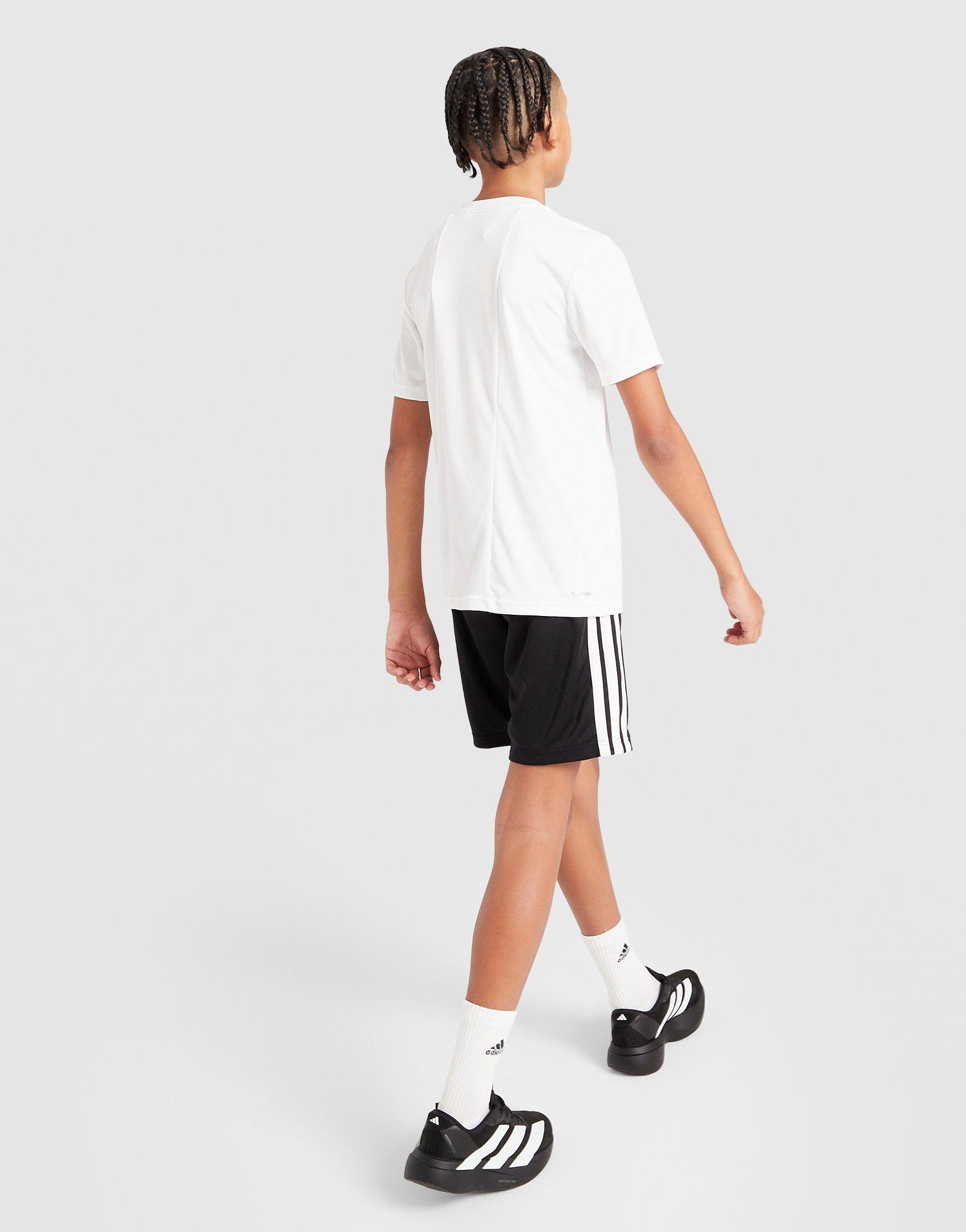 adidas Badge of Sport Core T-Shirt/Shorts Set Junior