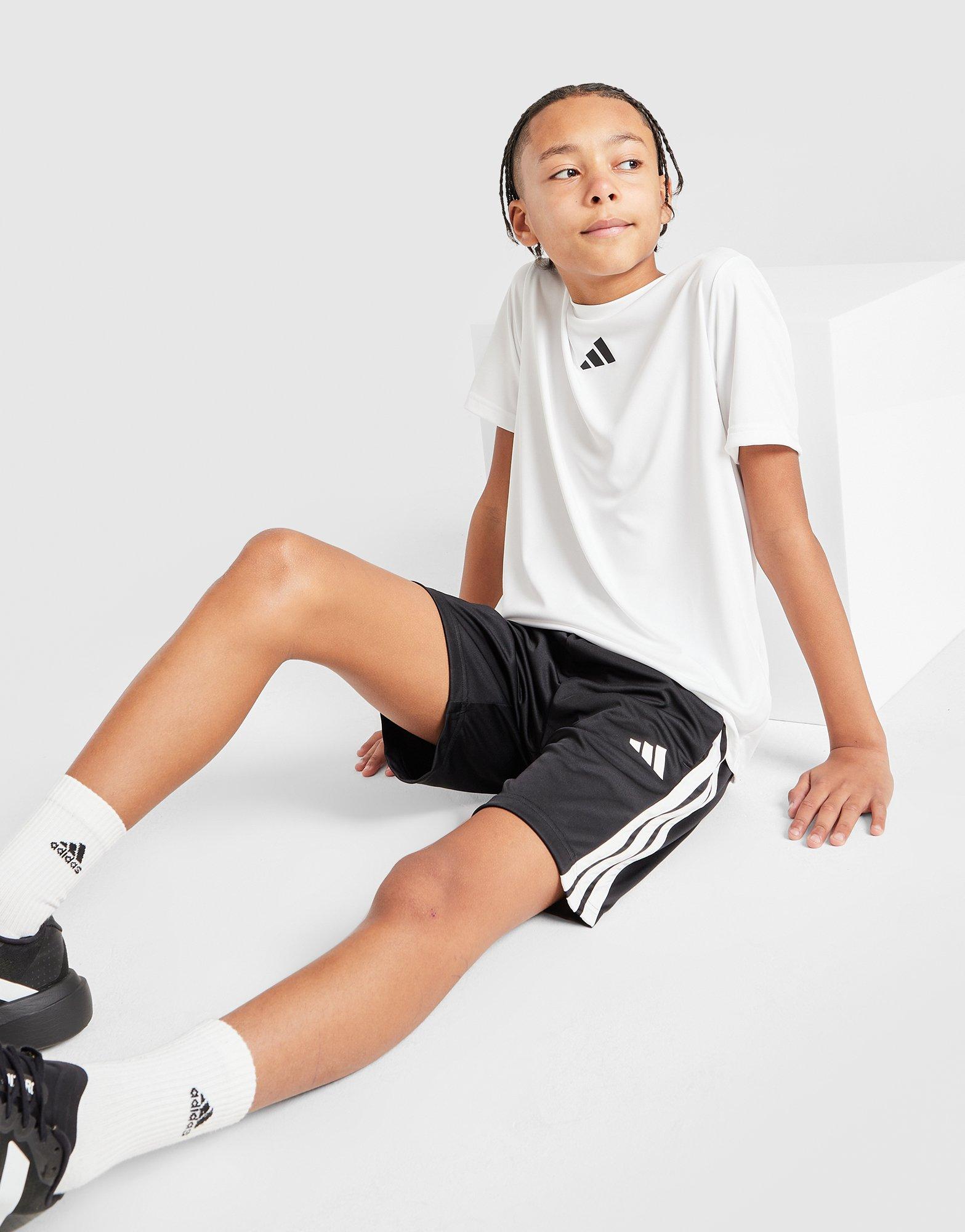 adidas Badge of Sport Core T-Shirt/Shorts Set Junior