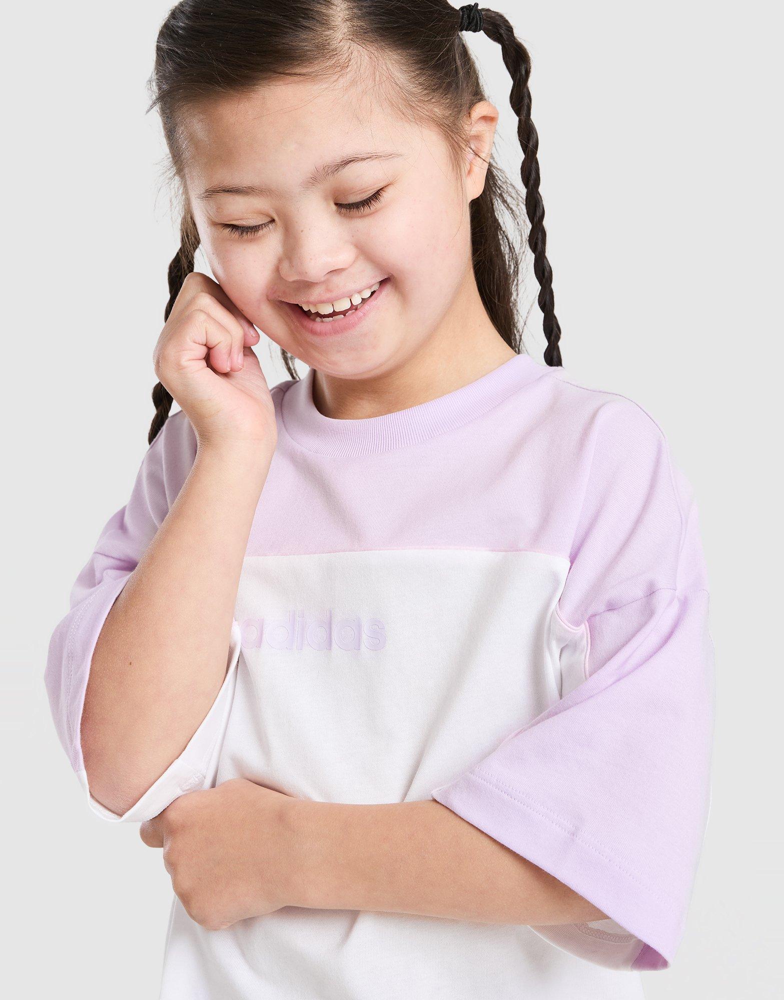 adidas Linear T-Shirt/Shorts Set Children