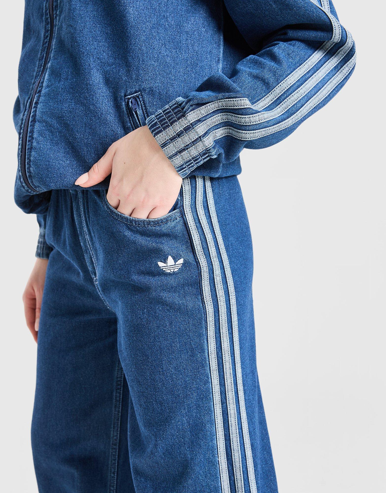 adidas Originals Girls' Denim Jeans Junior