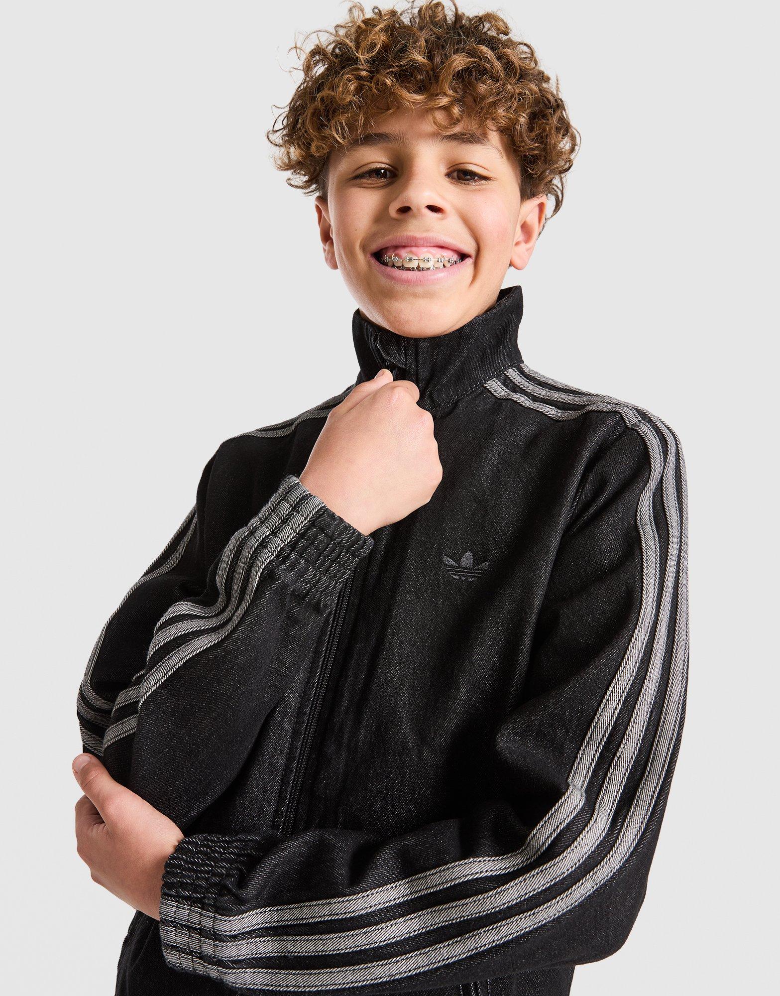 adidas Originals Denim Firebird Track Top Junior