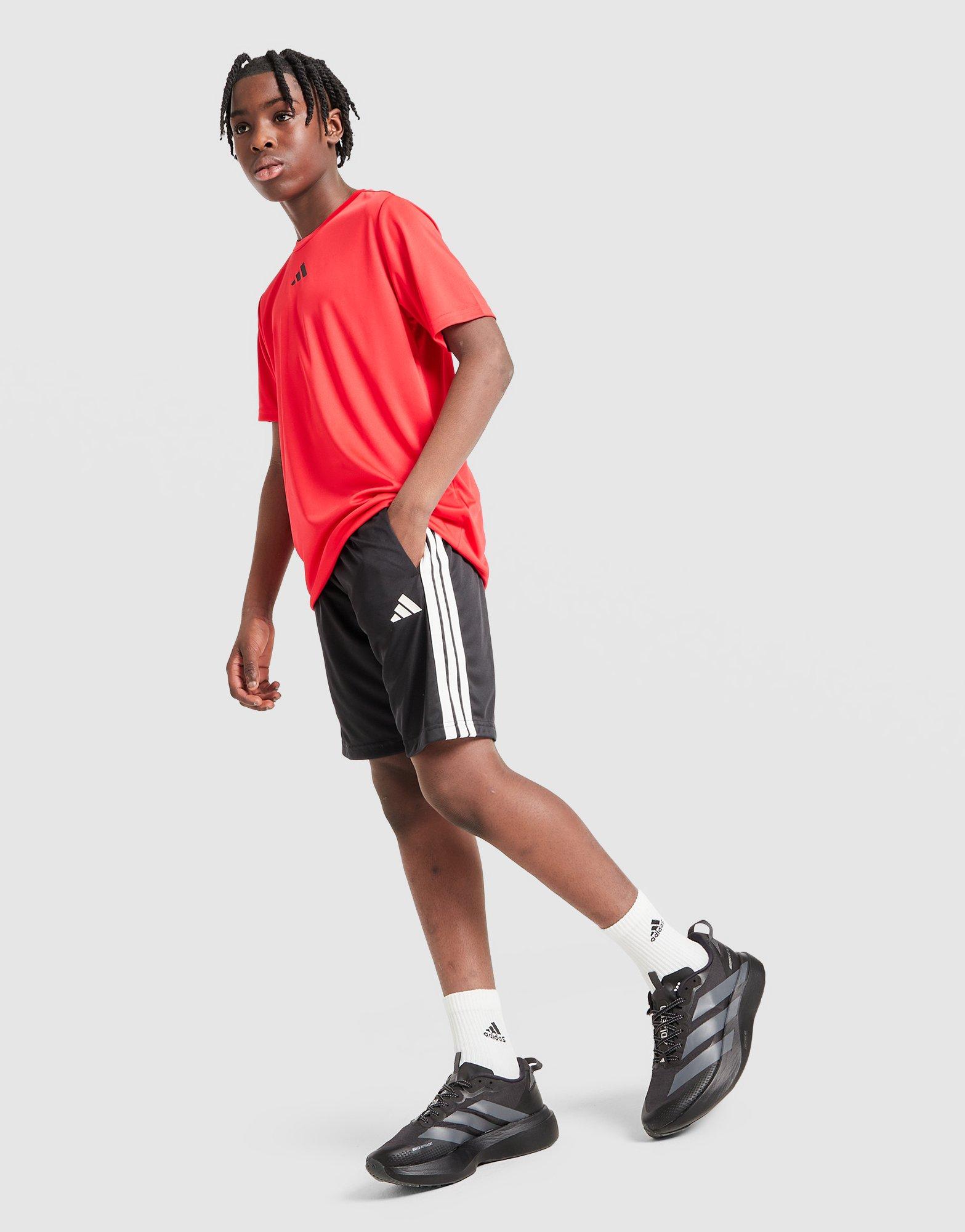 adidas Badge of Sport Core T-Shirt/Shorts Set Junior