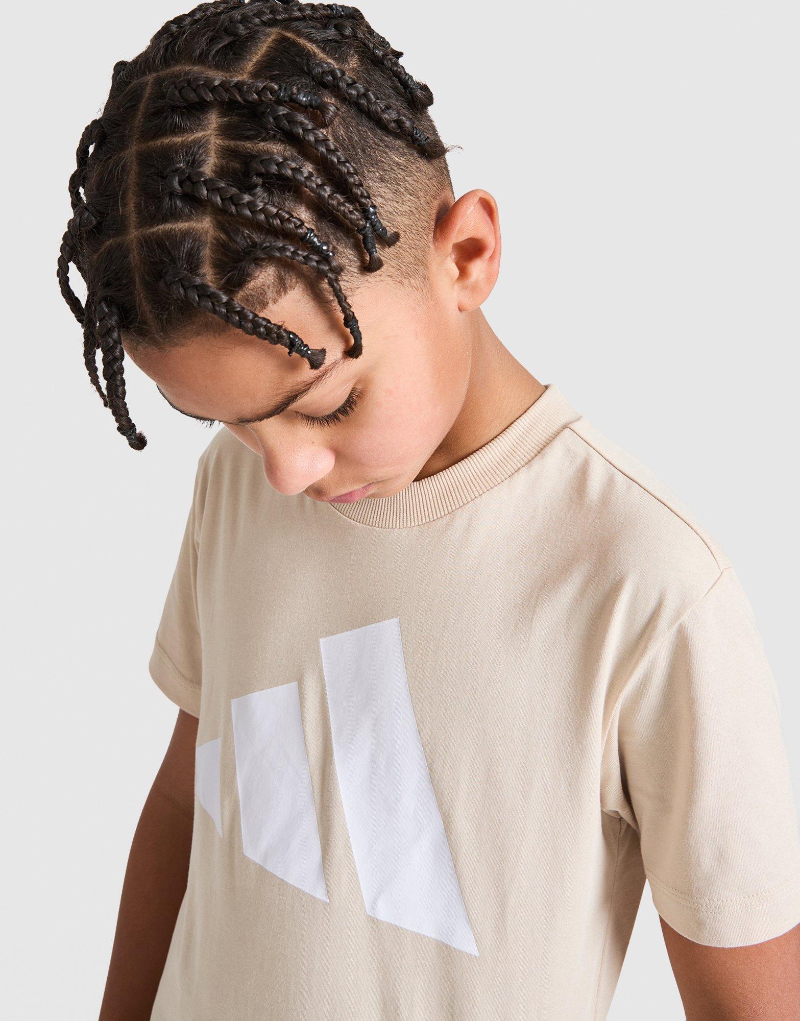 adidas Badge Of Sport Large Logo T-Shirt/Short Set Junior