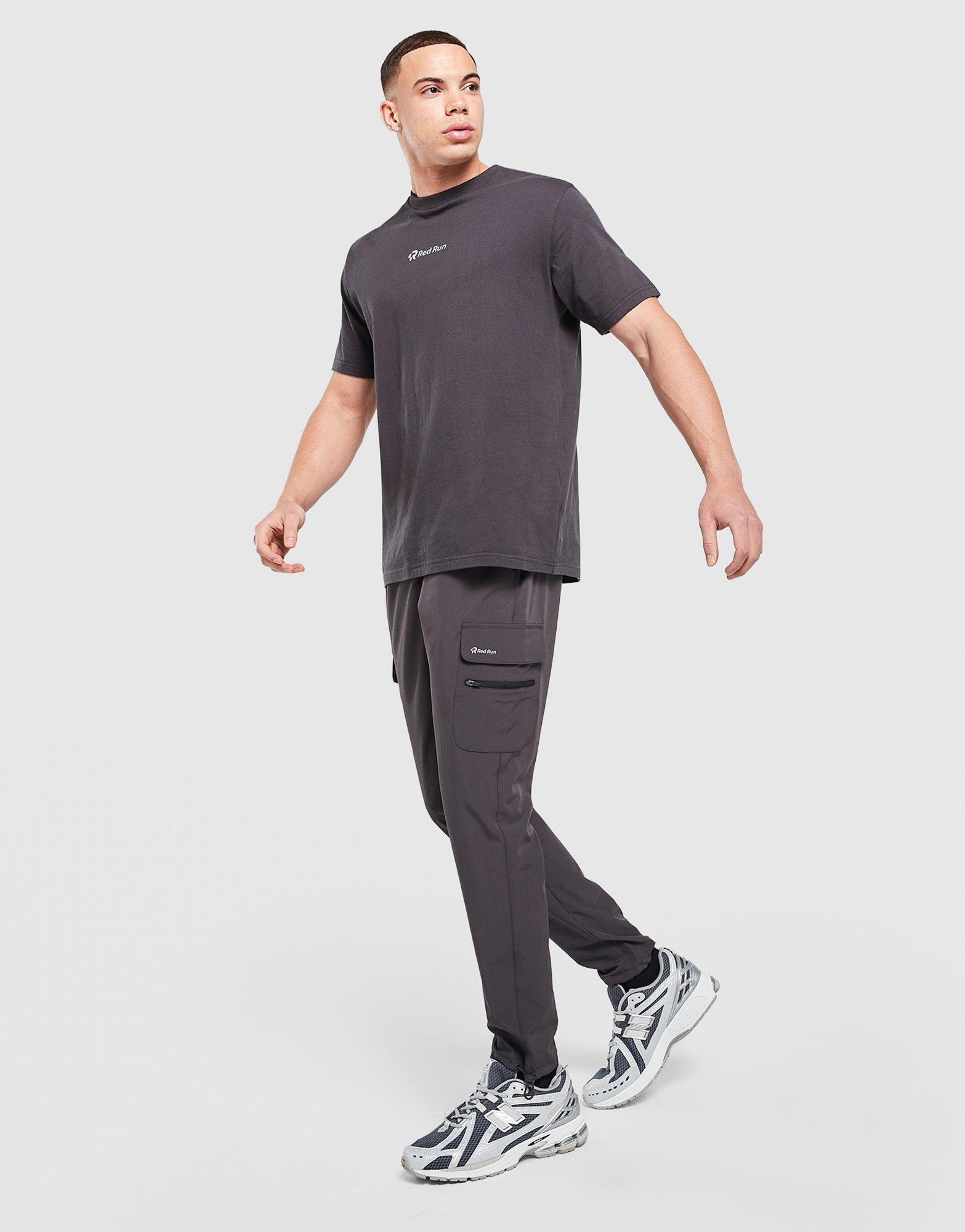 Red Run Activewear Titanium Slim Fit Cargo Pants