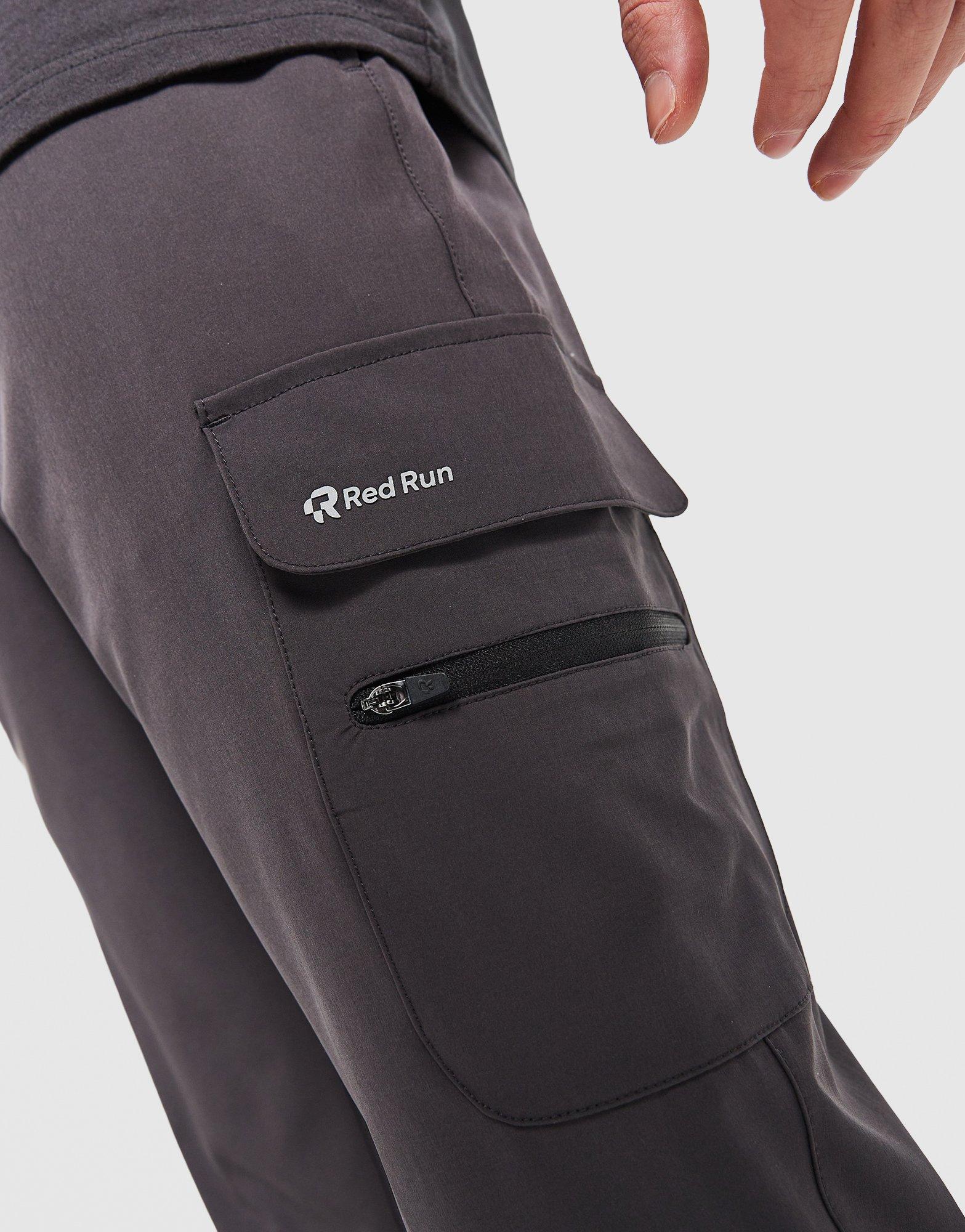 Red Run Activewear Titanium Slim Fit Cargo Pants
