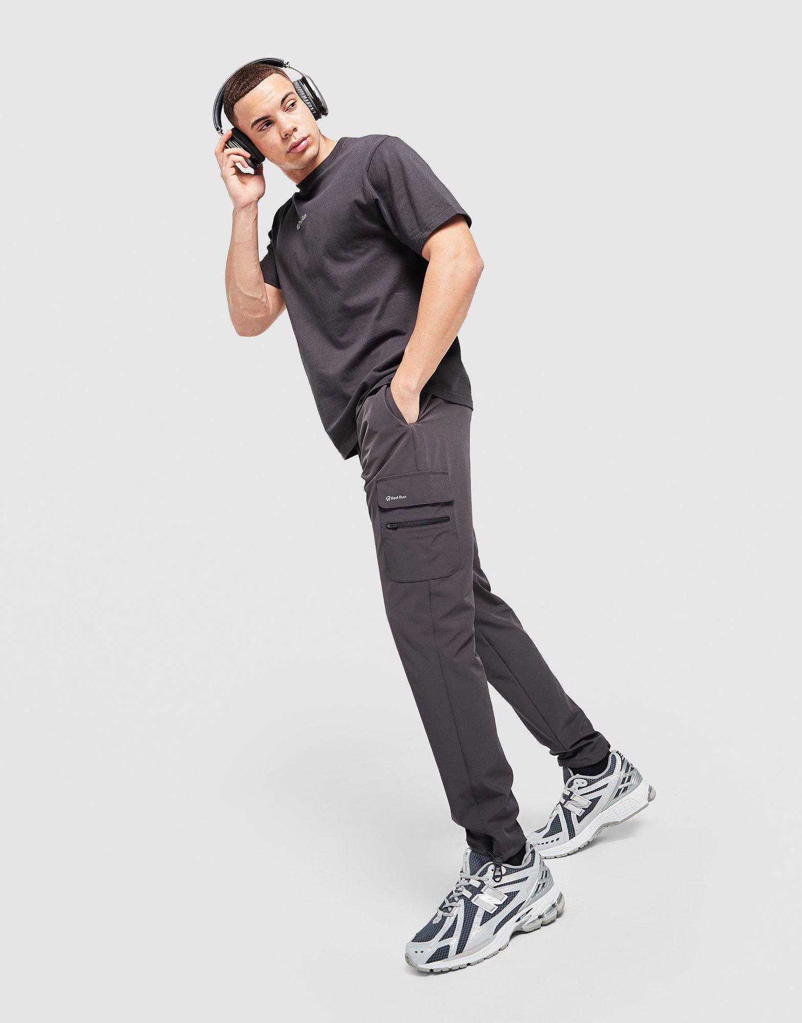 Red Run Activewear Pantaloni Cargo Titanium Slim Fit