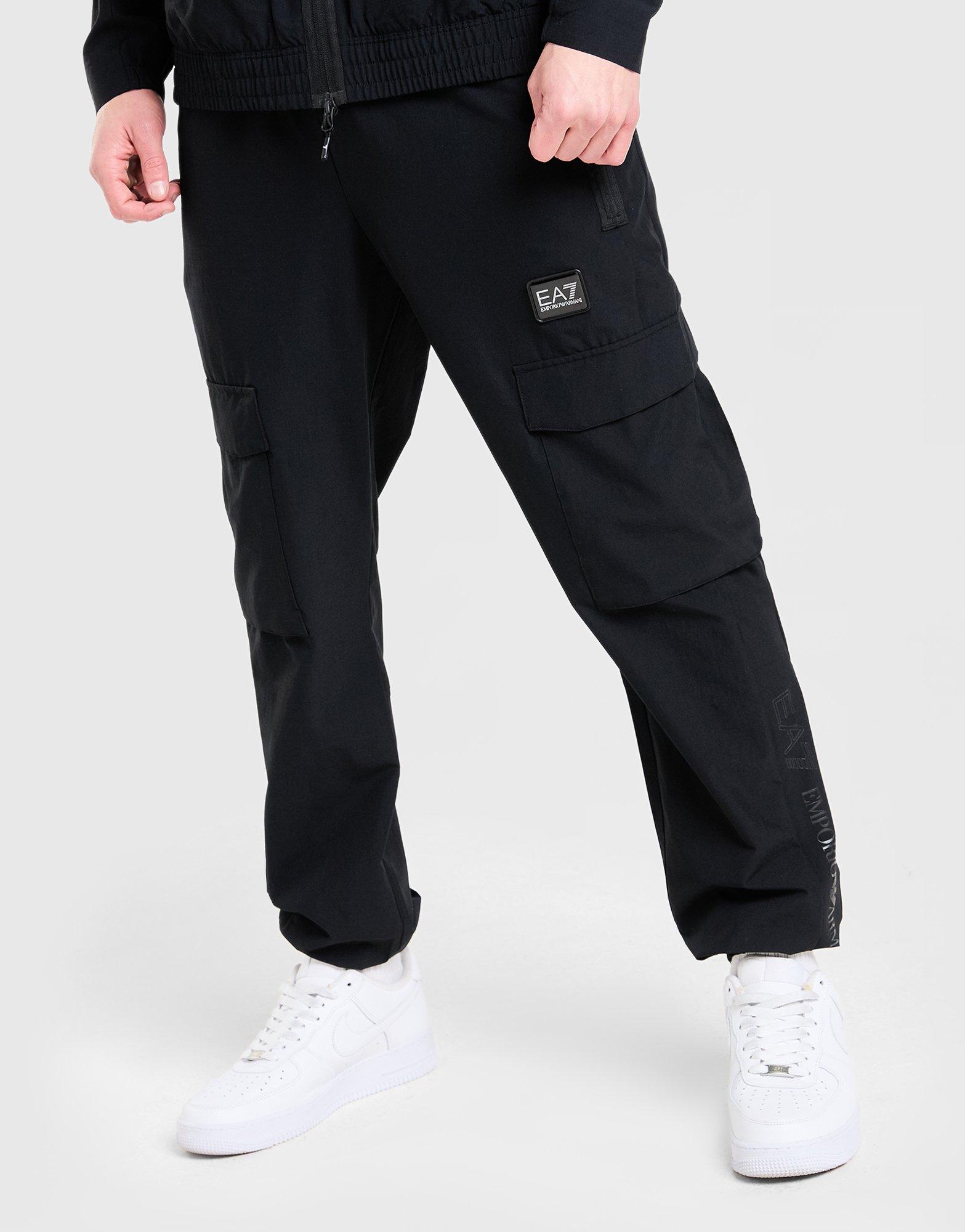 EA7 Badge Woven Cargo Pants