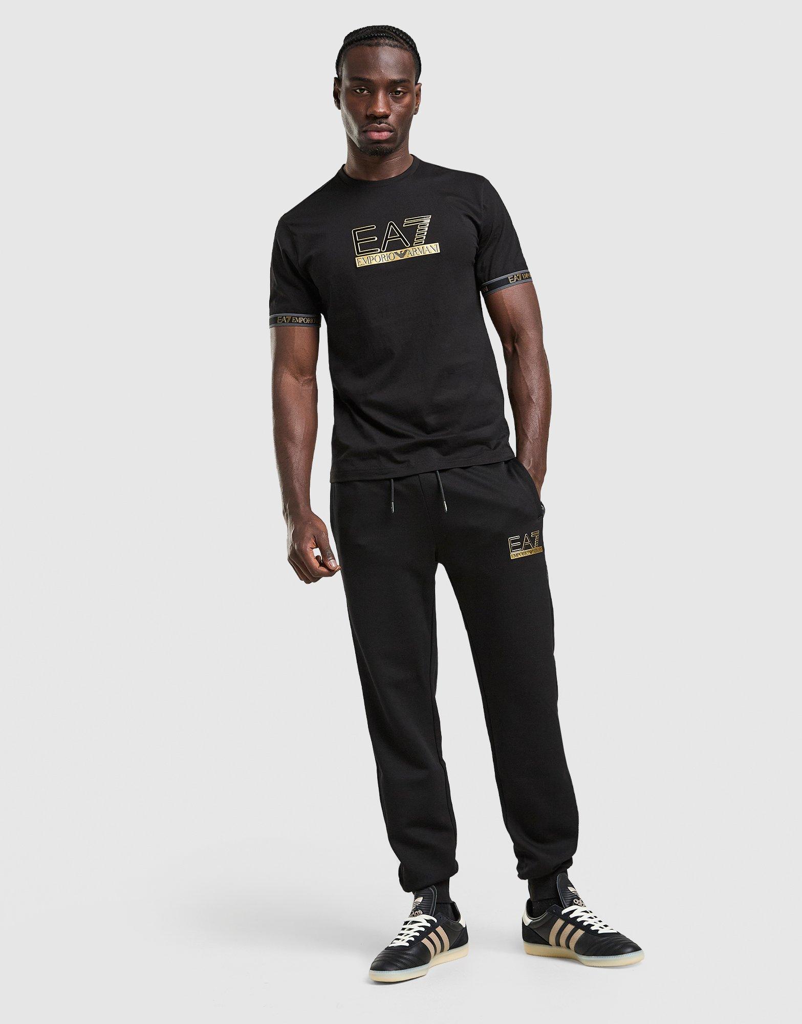 EA7 Emporio Armani Tape Large Logo T-Shirt