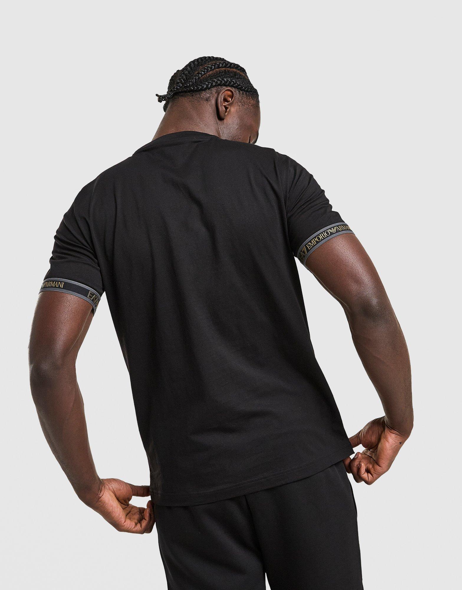 EA7 Emporio Armani Tape Large Logo T-Shirt