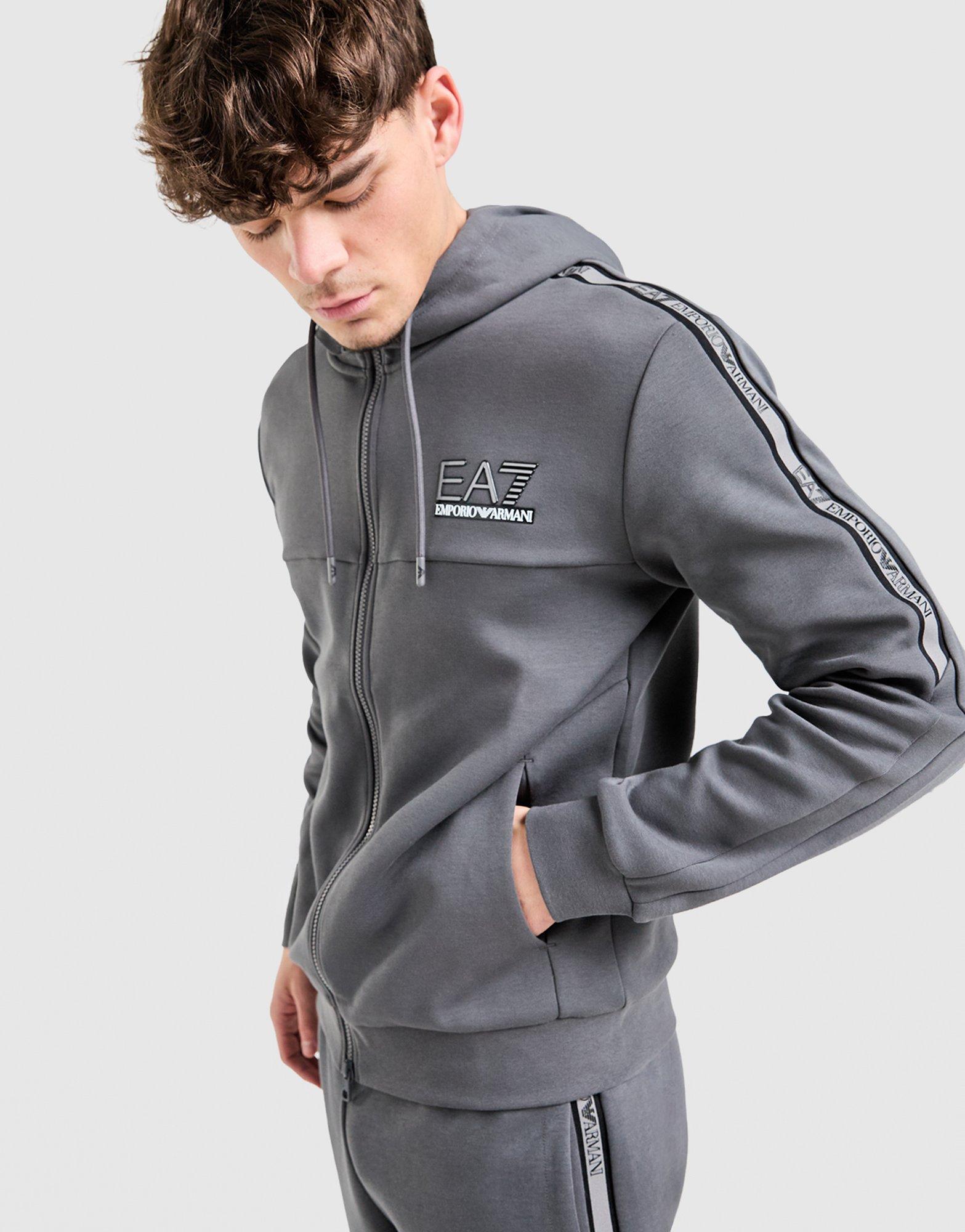 EA7 Emporio Armani Tape Full Zip Hoodie