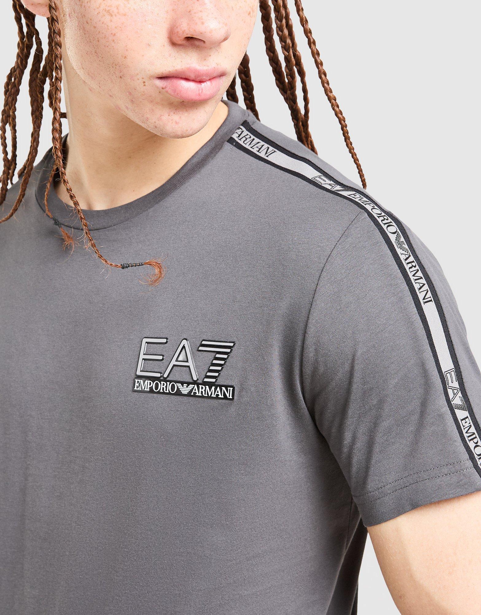 EA7 Emporio Armani Tape Large Logo T-Shirt