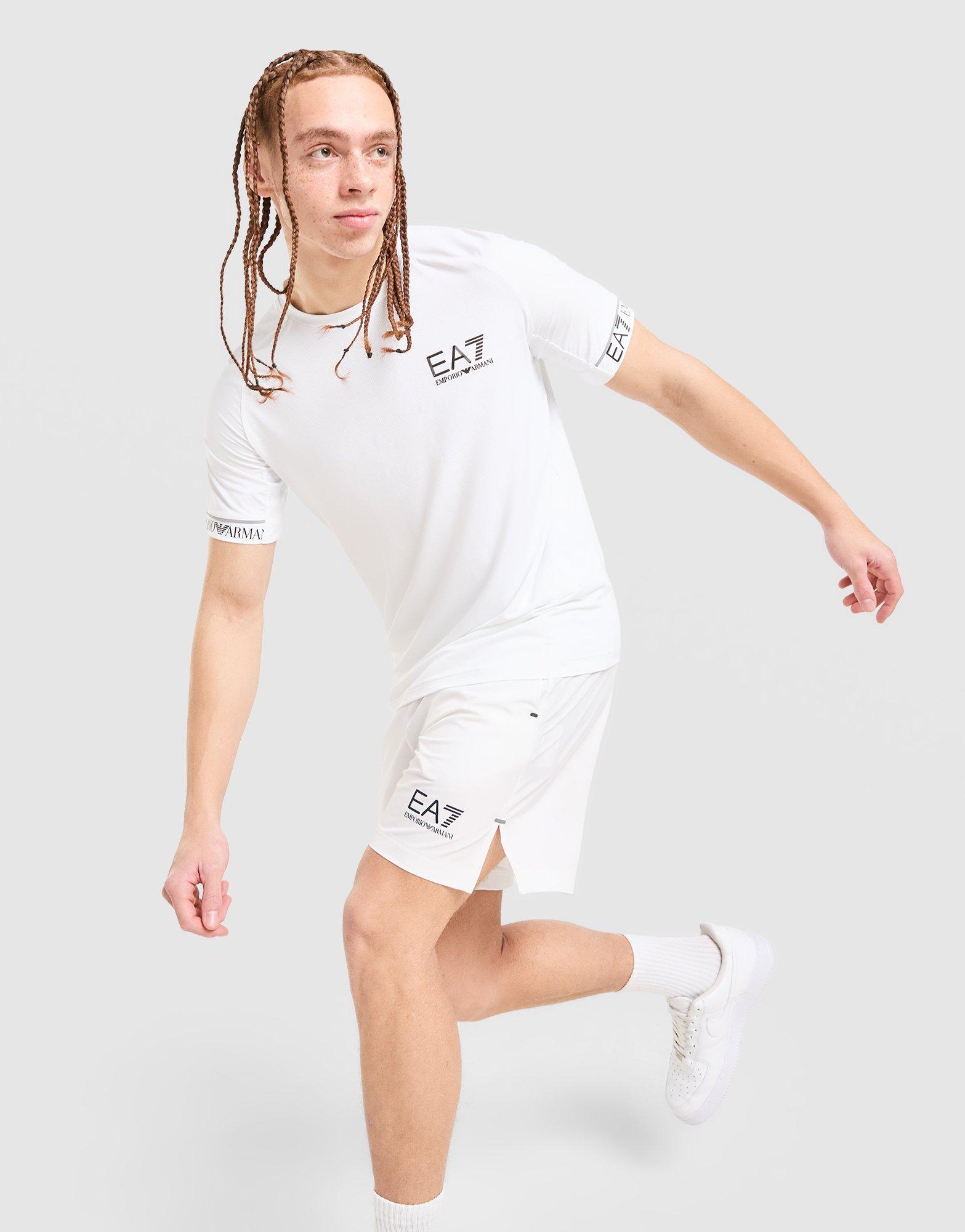 EA7 Emporio Armani Tennis Eagle Shorts