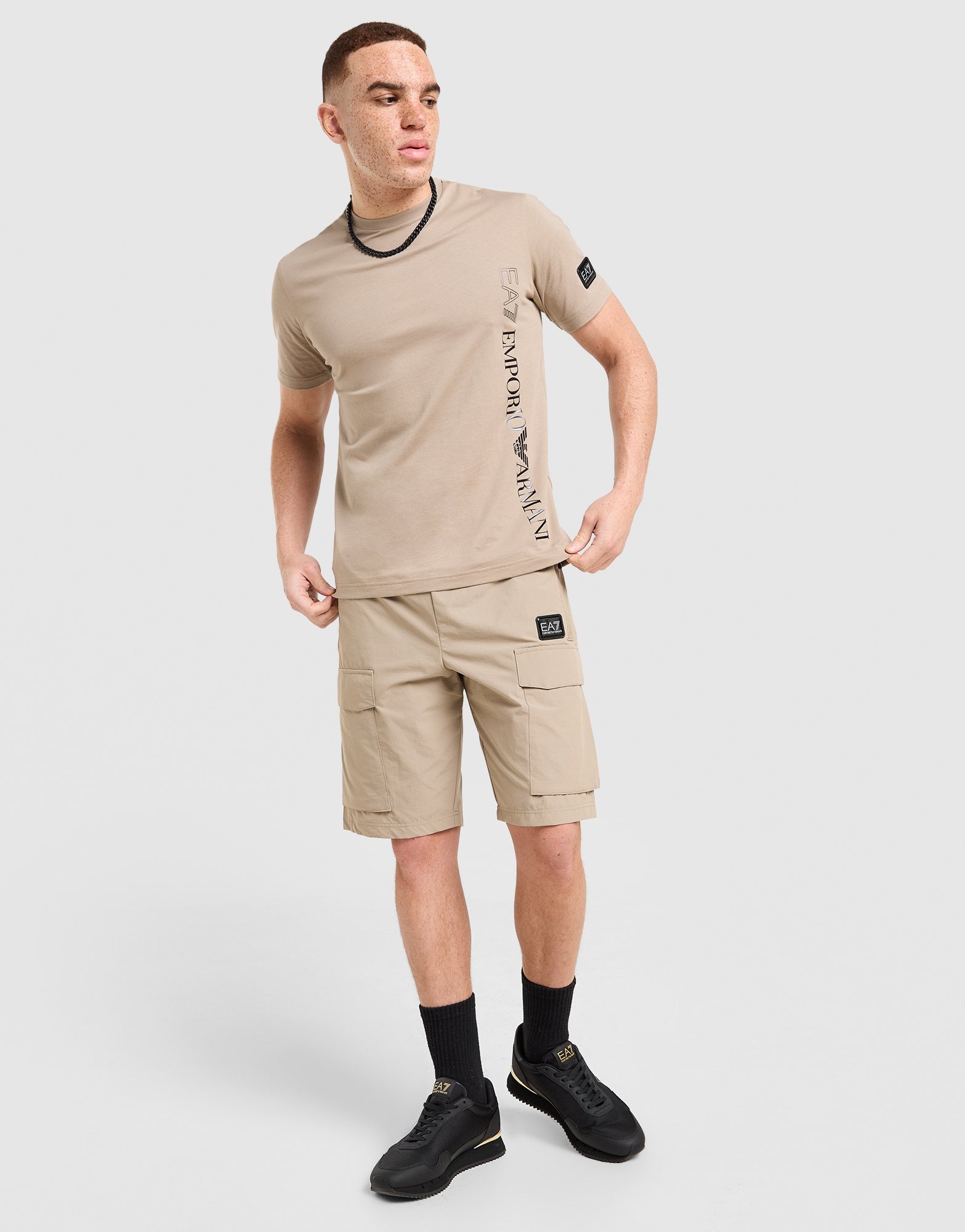 T-shirt Uomo 7.62 Design Avenge Our Fallen – Sabbia, 100% Cotone, Stampa USA