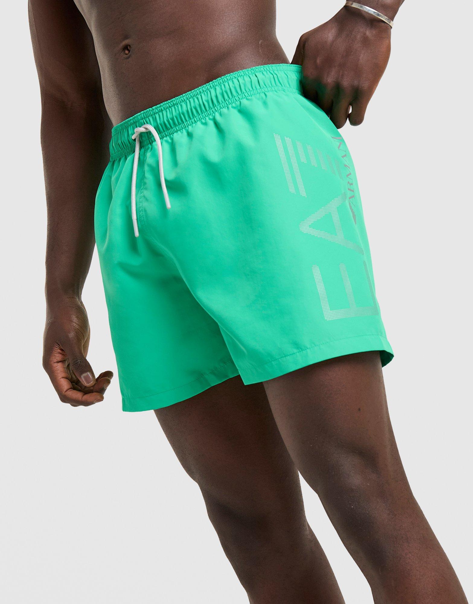EA7 Emporio Armani Side Logo Swim Shorts