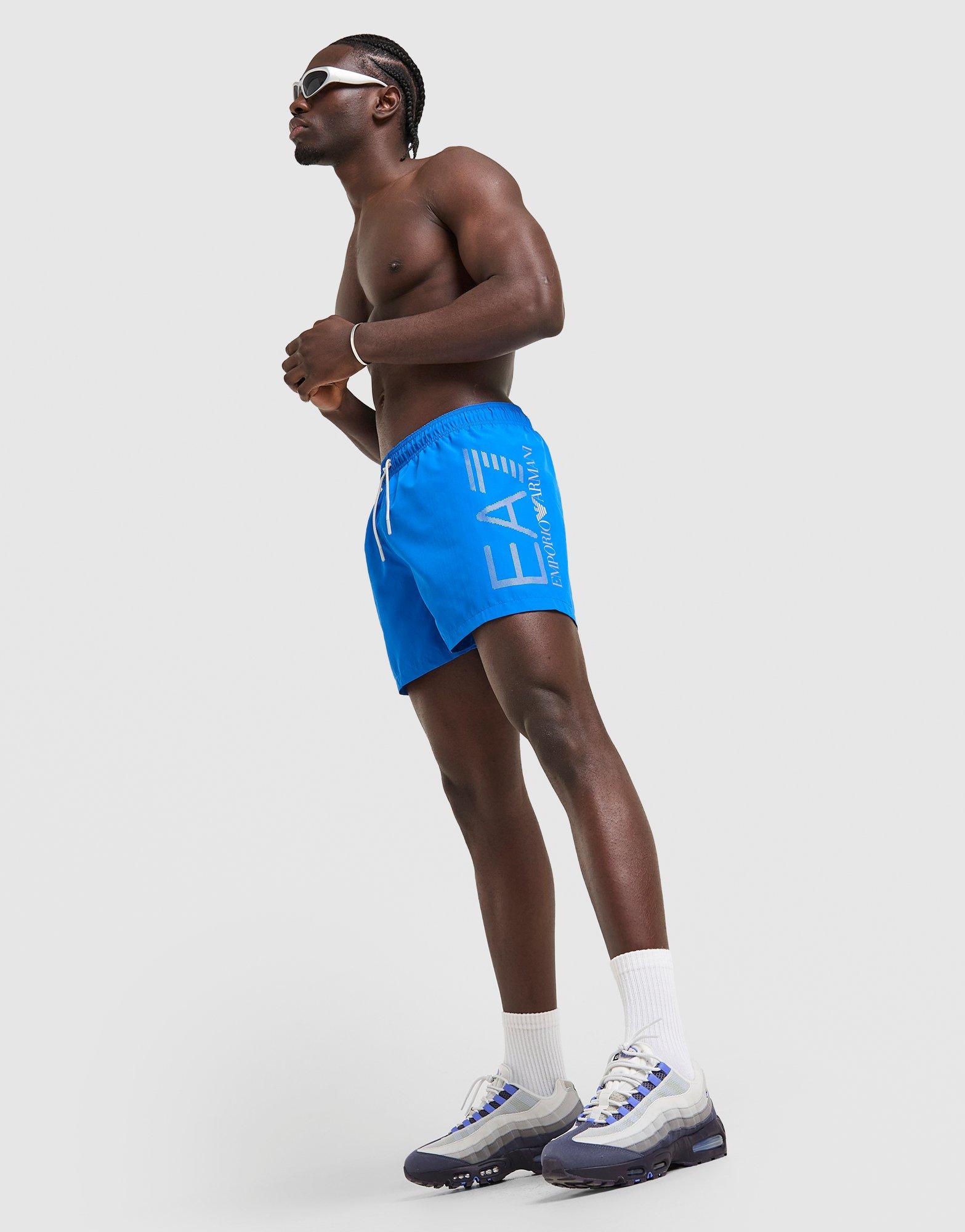 EA7 Emporio Armani Side Logo Swim Shorts