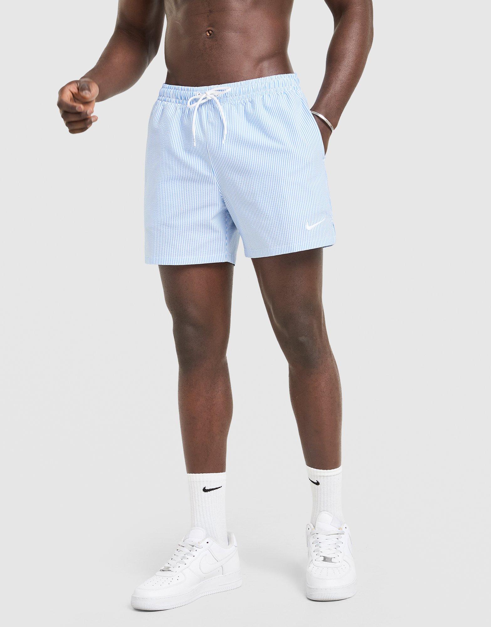 Nike Seersucker 5" Swim Shorts