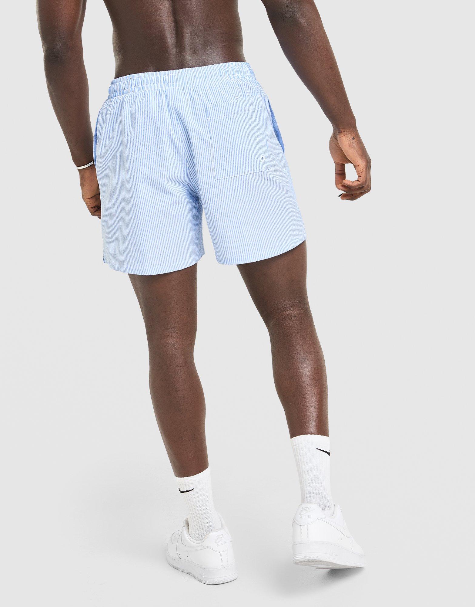 Nike Seersucker 5" Swim Shorts