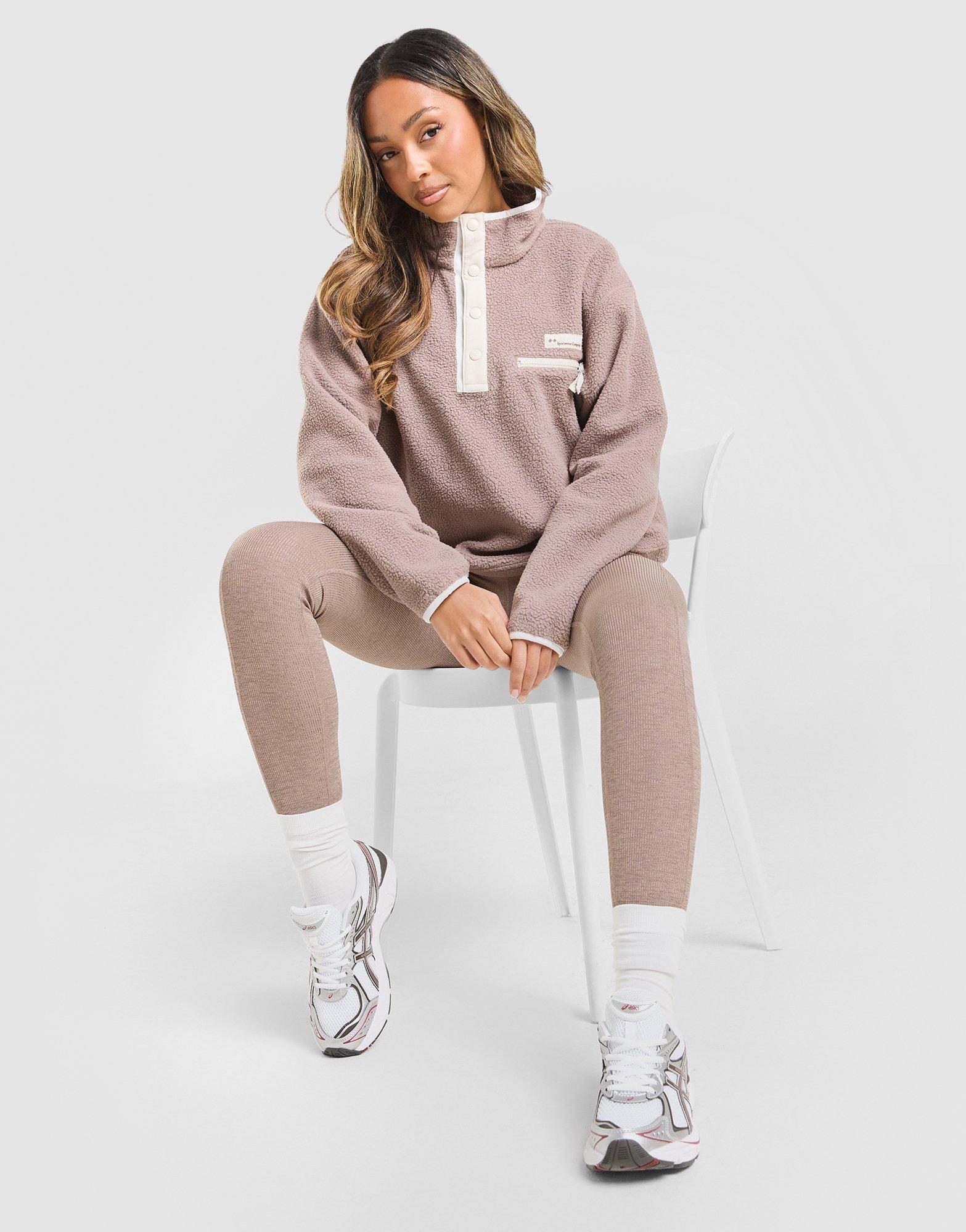 Columbia Felpa Fleece Crop Helvetia