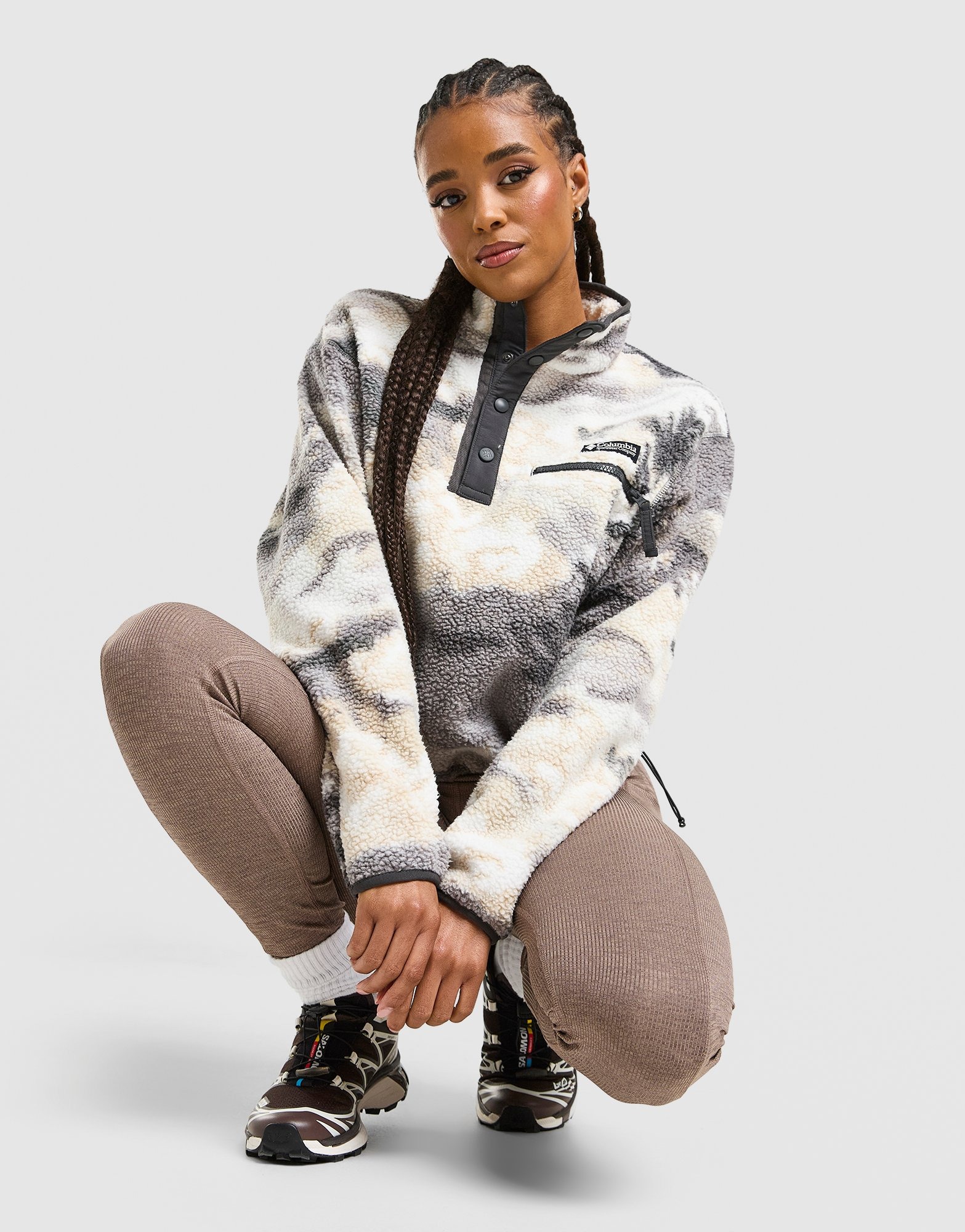 Grey Columbia Helvetia Fleece - JD Sports Global