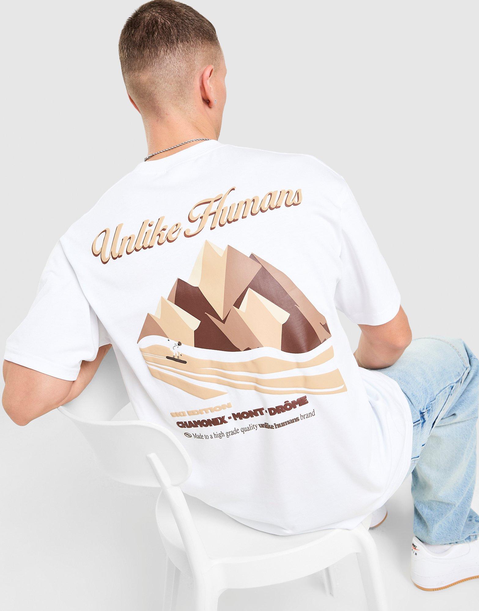 Unlike Humans Boarder T-Shirt