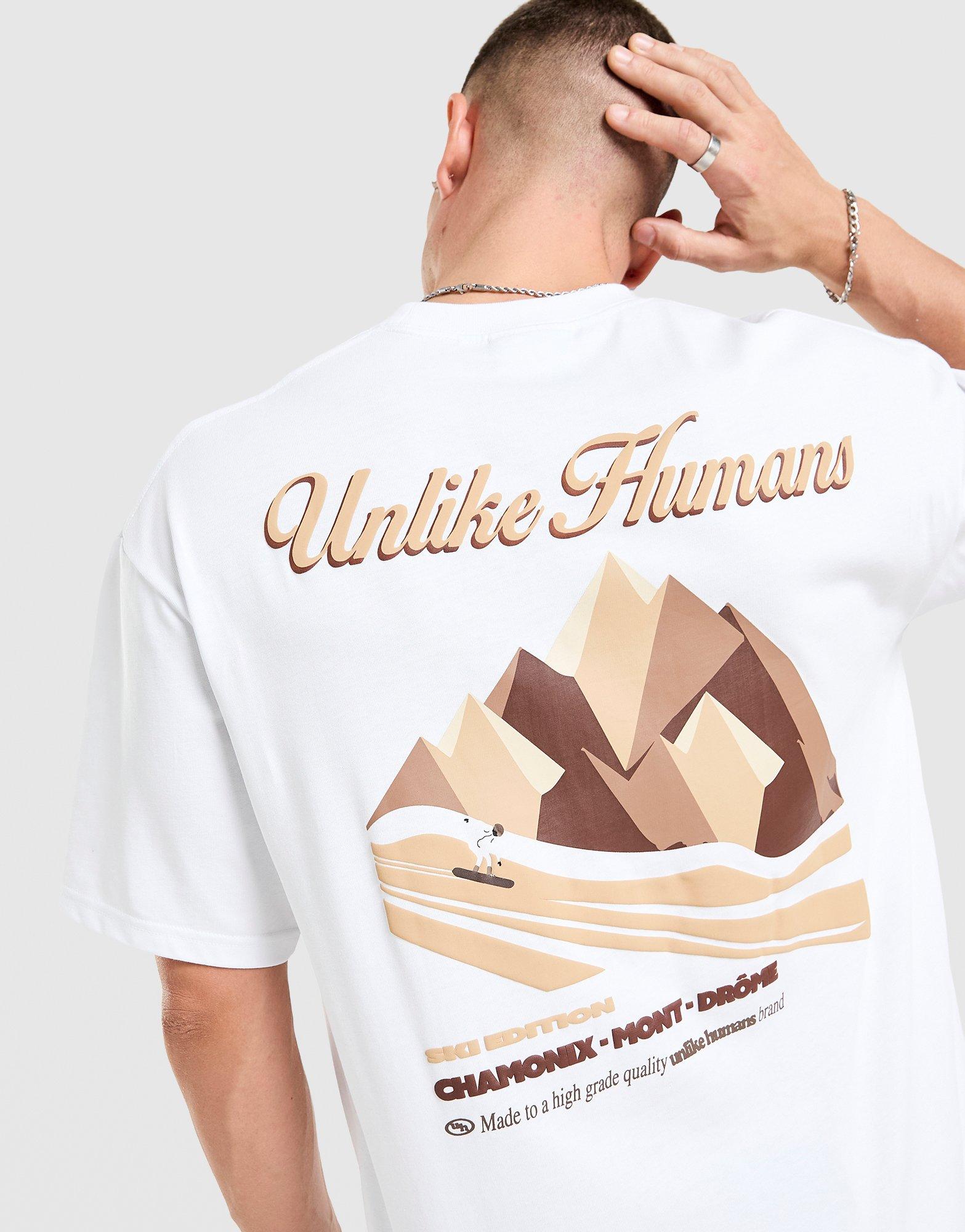 Unlike Humans Boarder T-Shirt
