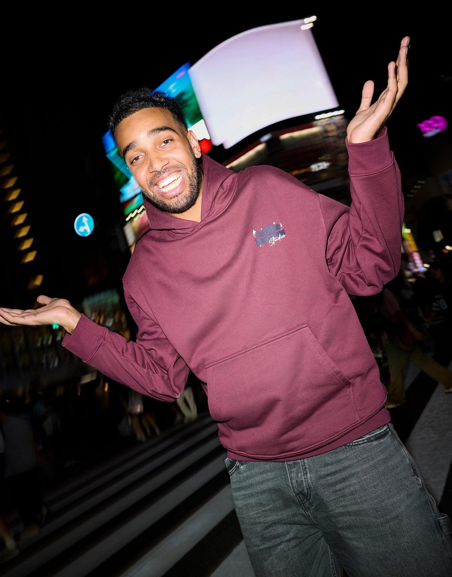 Unlike Humans Felpa con Cappuccio Crafted