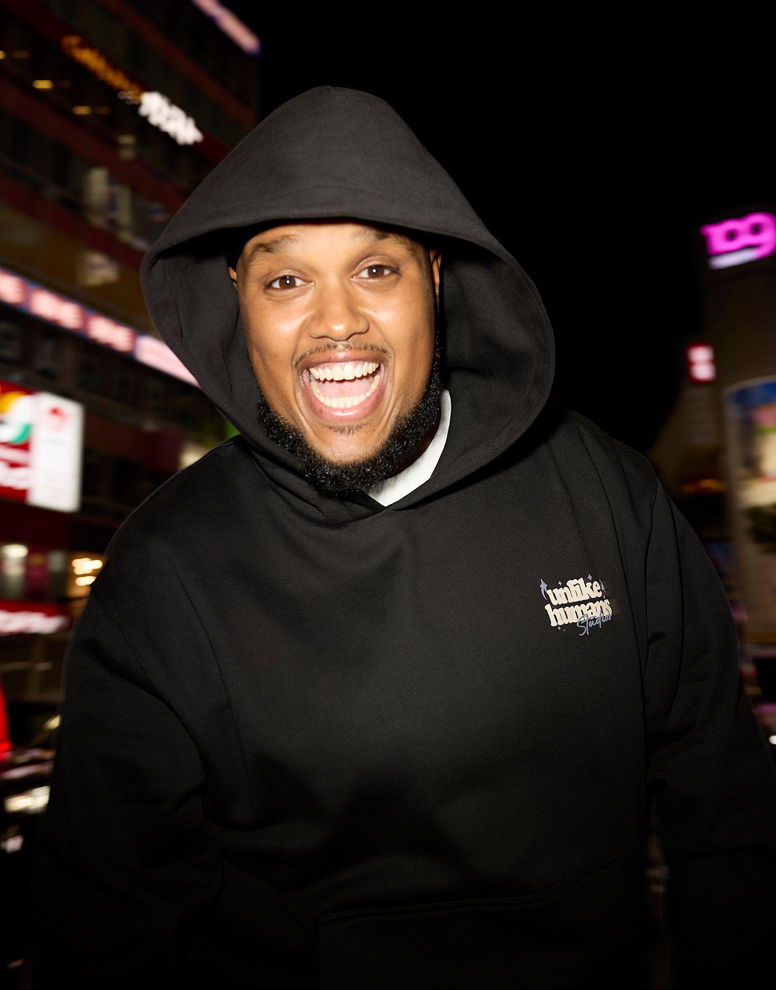 Unlike Humans Felpa con Cappuccio Crafted