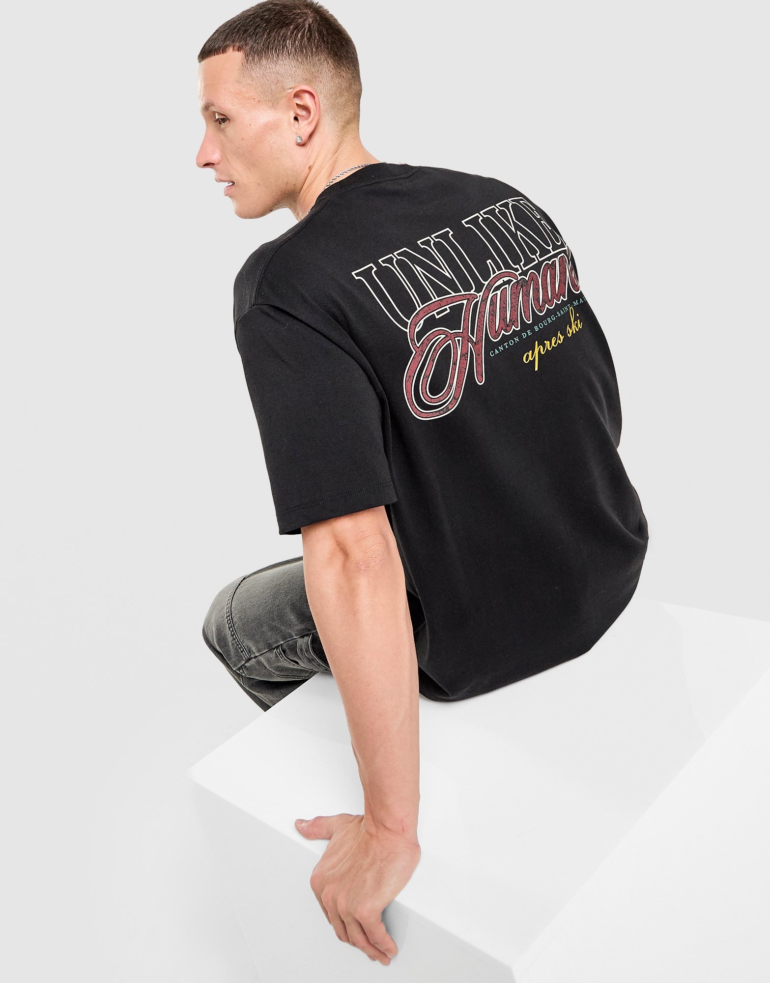 Unlike Humans T-shirt Canton Noir- JD Sports France