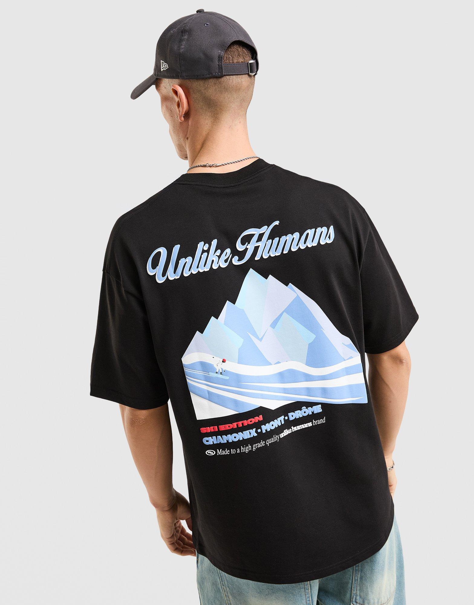 Unlike Humans Boarder T-Shirt