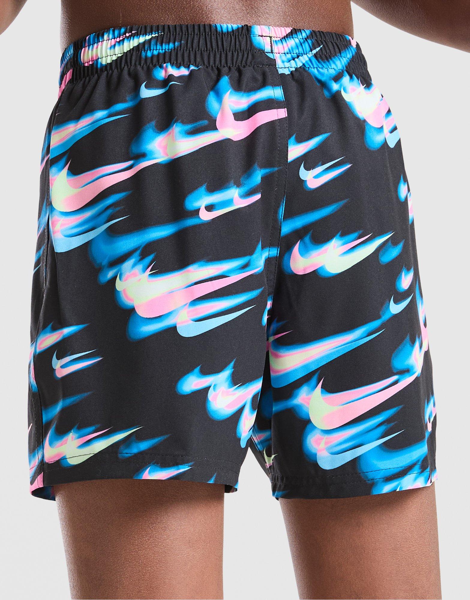 Nike All Over Print Volley Swim Shorts Junior