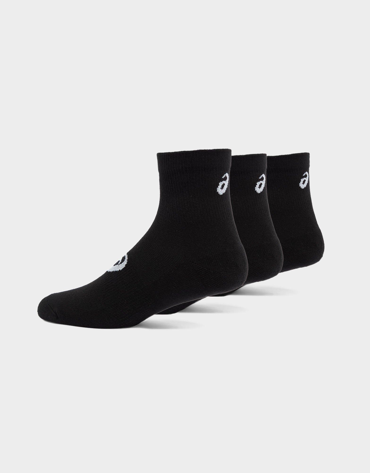 ASICS 3-Pack Quarter Socks