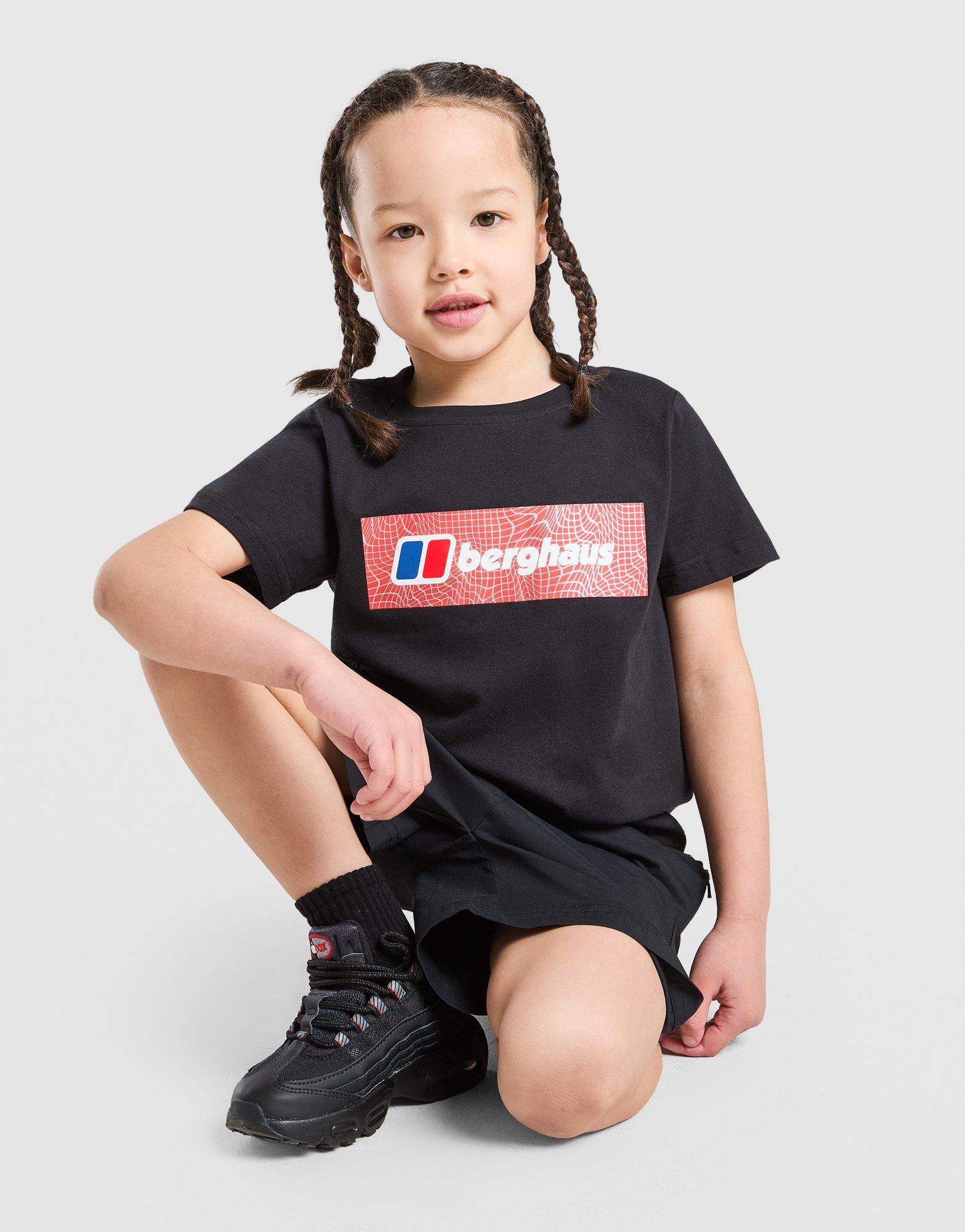 Berghaus Grid T-Shirt/Shorts Set Children