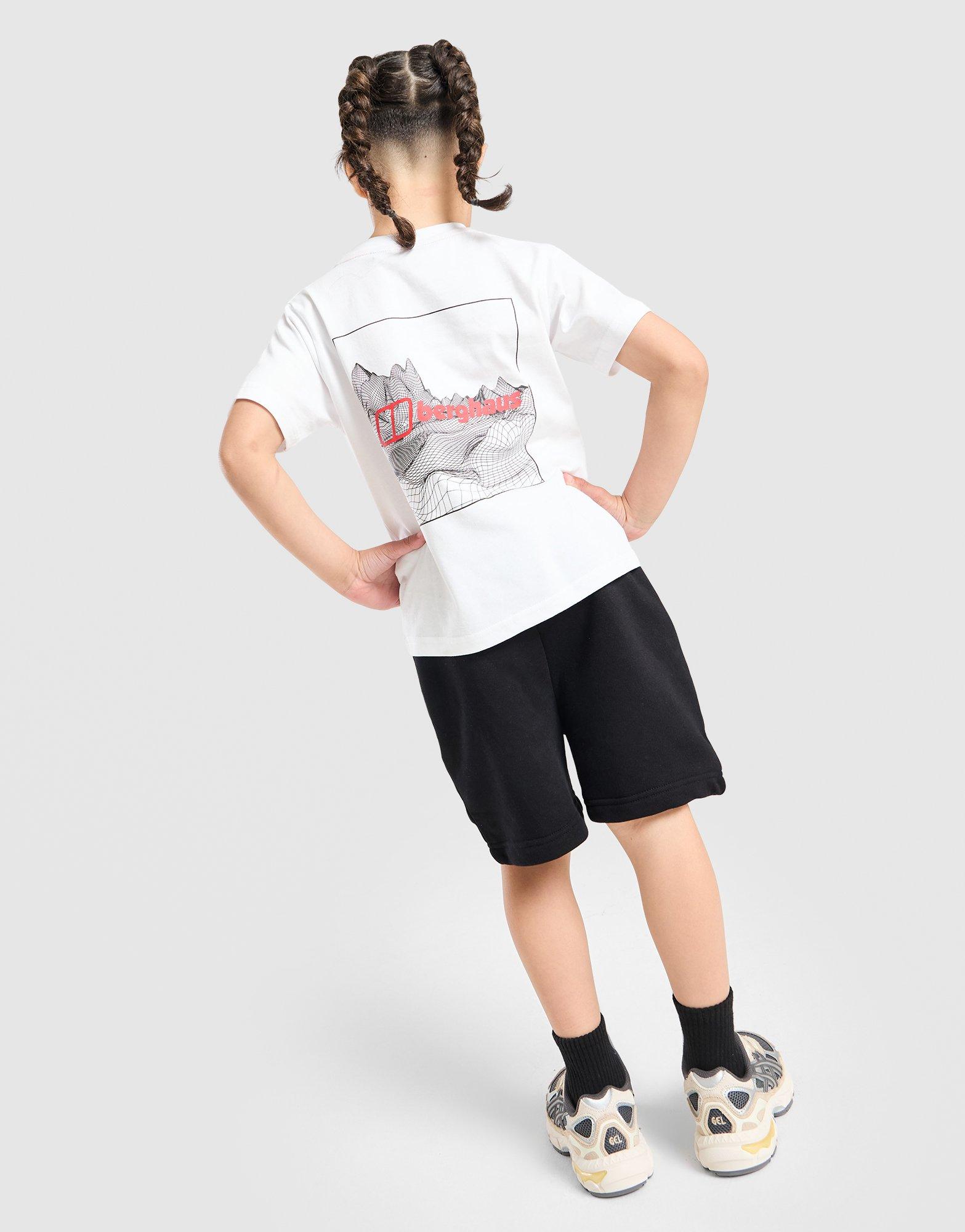 Berghaus Conjunto Logo Full Box Camiseta/Pantalón Corto Infantil
