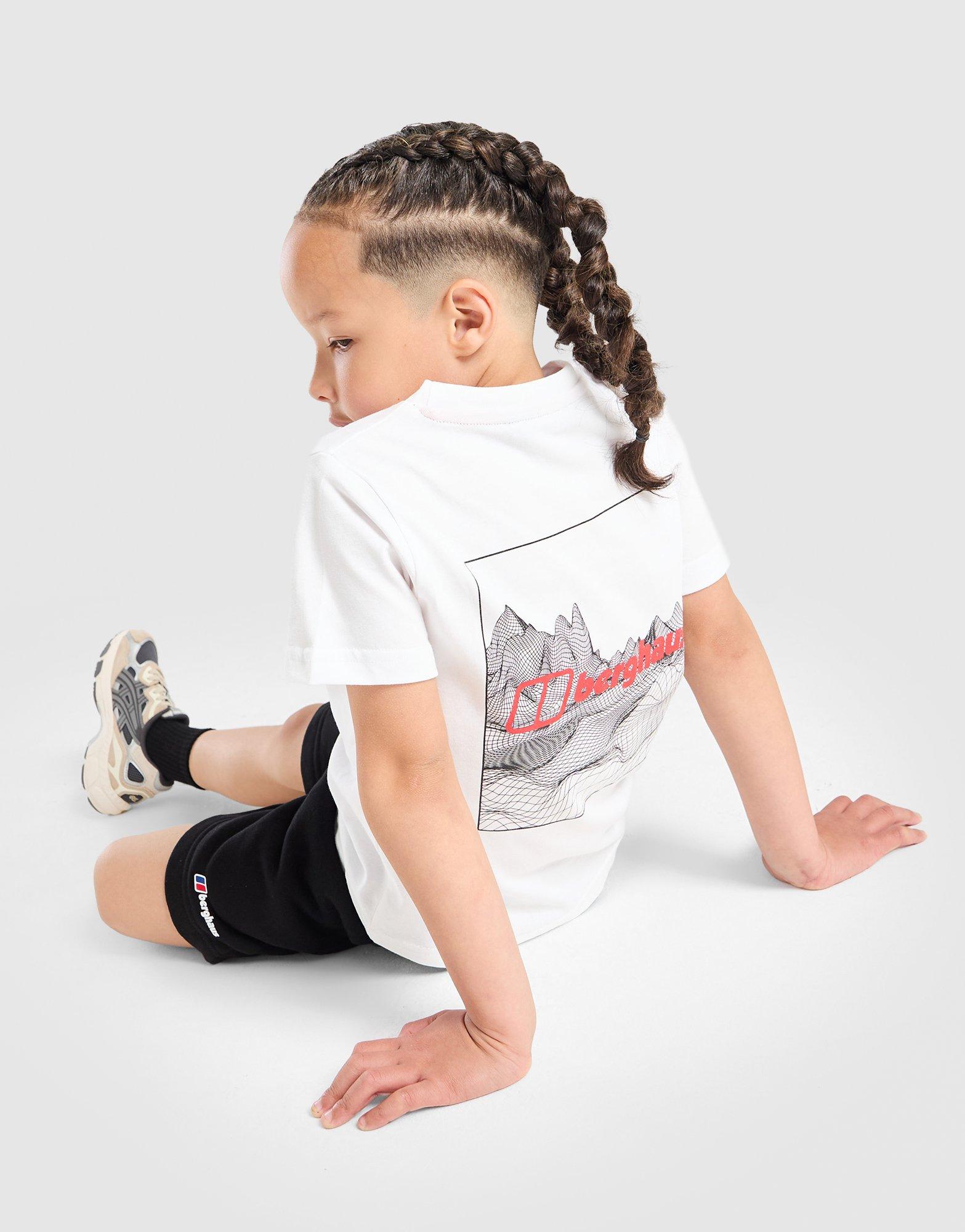 Berghaus Set da 2 Maglietta e Pantaloncini Full Box Logo Bambino