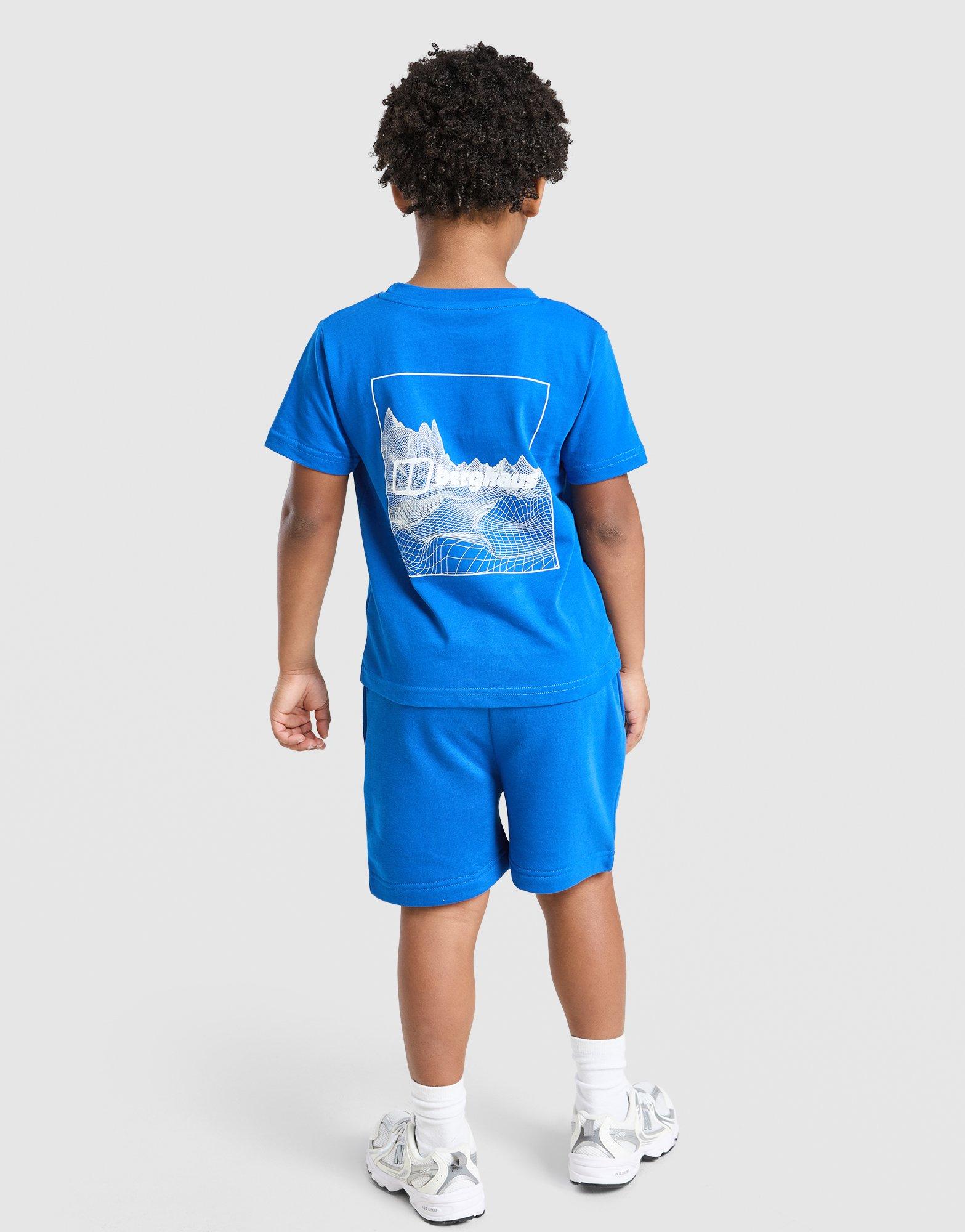 Berghaus Full Box Logo T-Shirt/Shorts Set Children