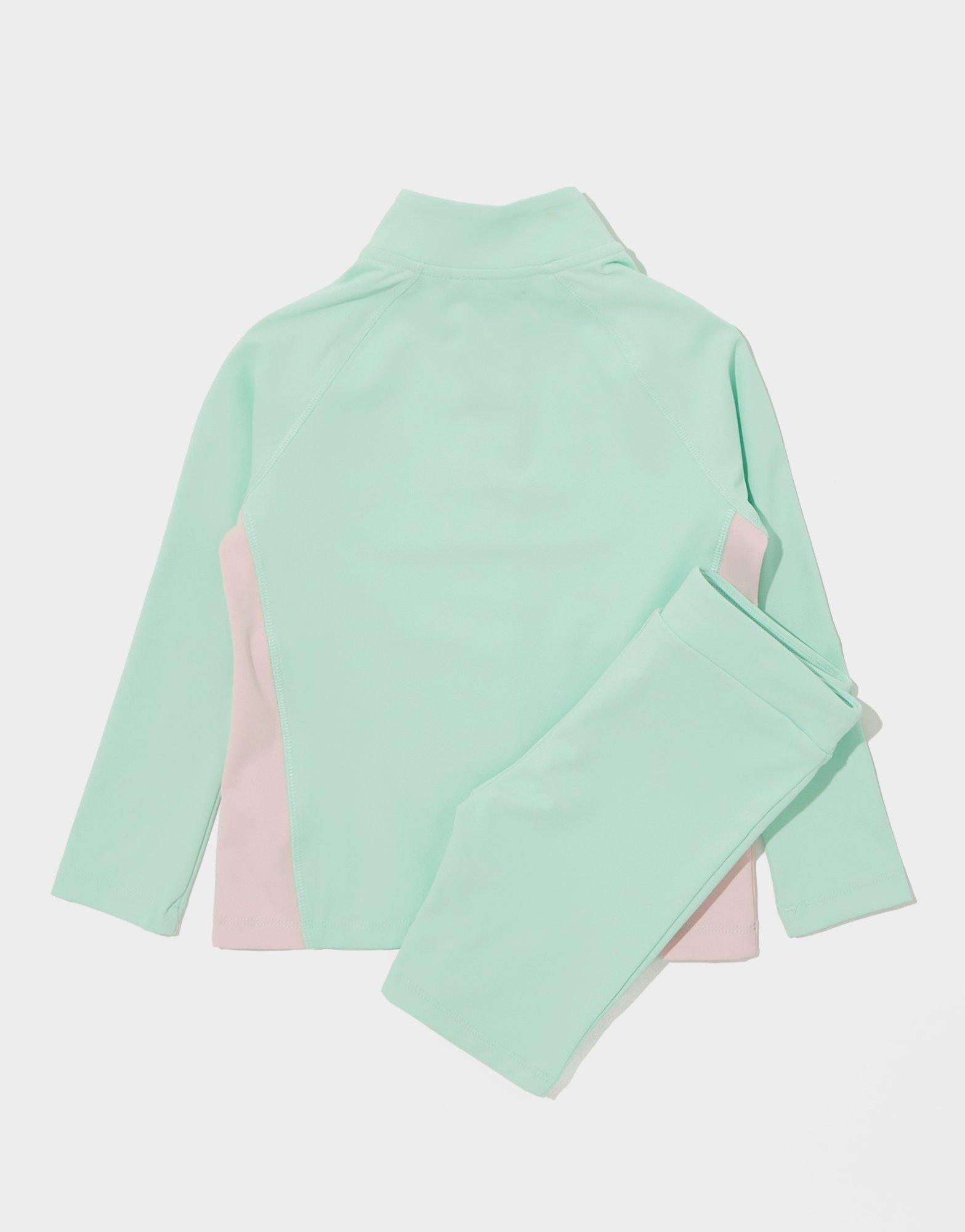 Berghaus Girls' Aptitude 1/4 Zip Top/Leggings Set Children