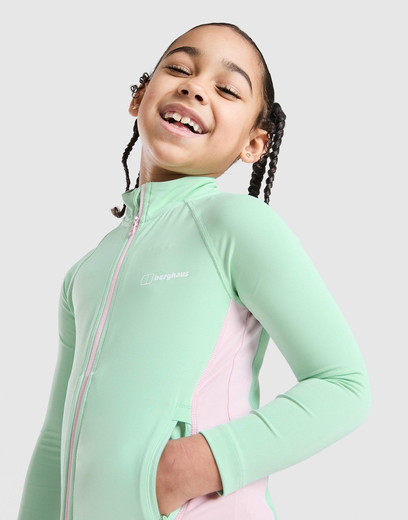 Berghaus Girls' Aptitude 1/4 Zip Top/Leggings Set Children